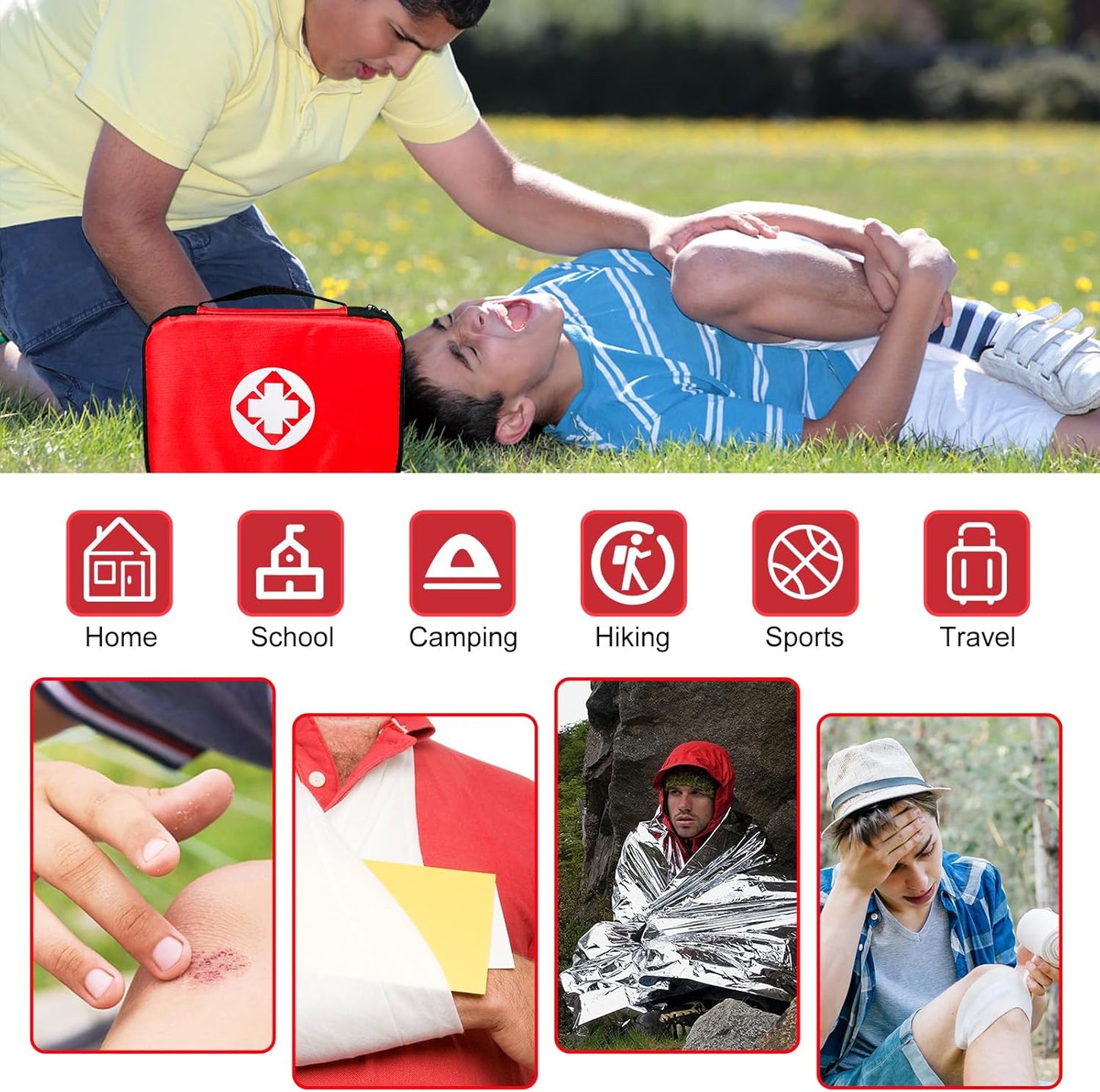 300pcs-travel-first-aid-kit-for-car-home-and-outdoor-adventures---portable-red-emergency-essential-set-for-hiking-camping-and-business---must-have-first-aid-gear-for-safety-3