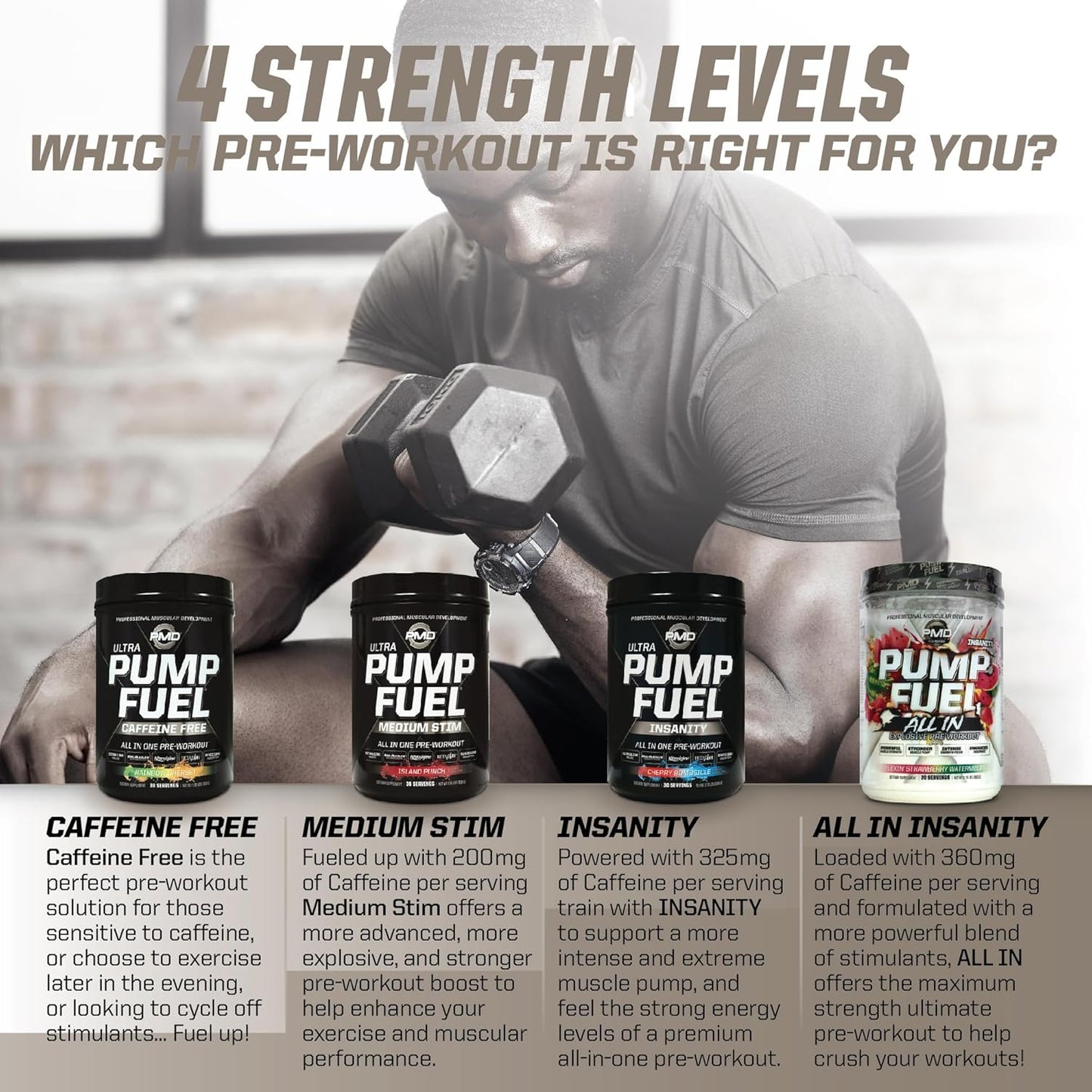 pmd-sports-pump-fuel-all-in-insanity---strawberry-watermelon-pre-workout-powder-for-maximum-energy-focus---ultimate-muscle-pump-supplement-with-creatine-beta-alanine---20-servings-3