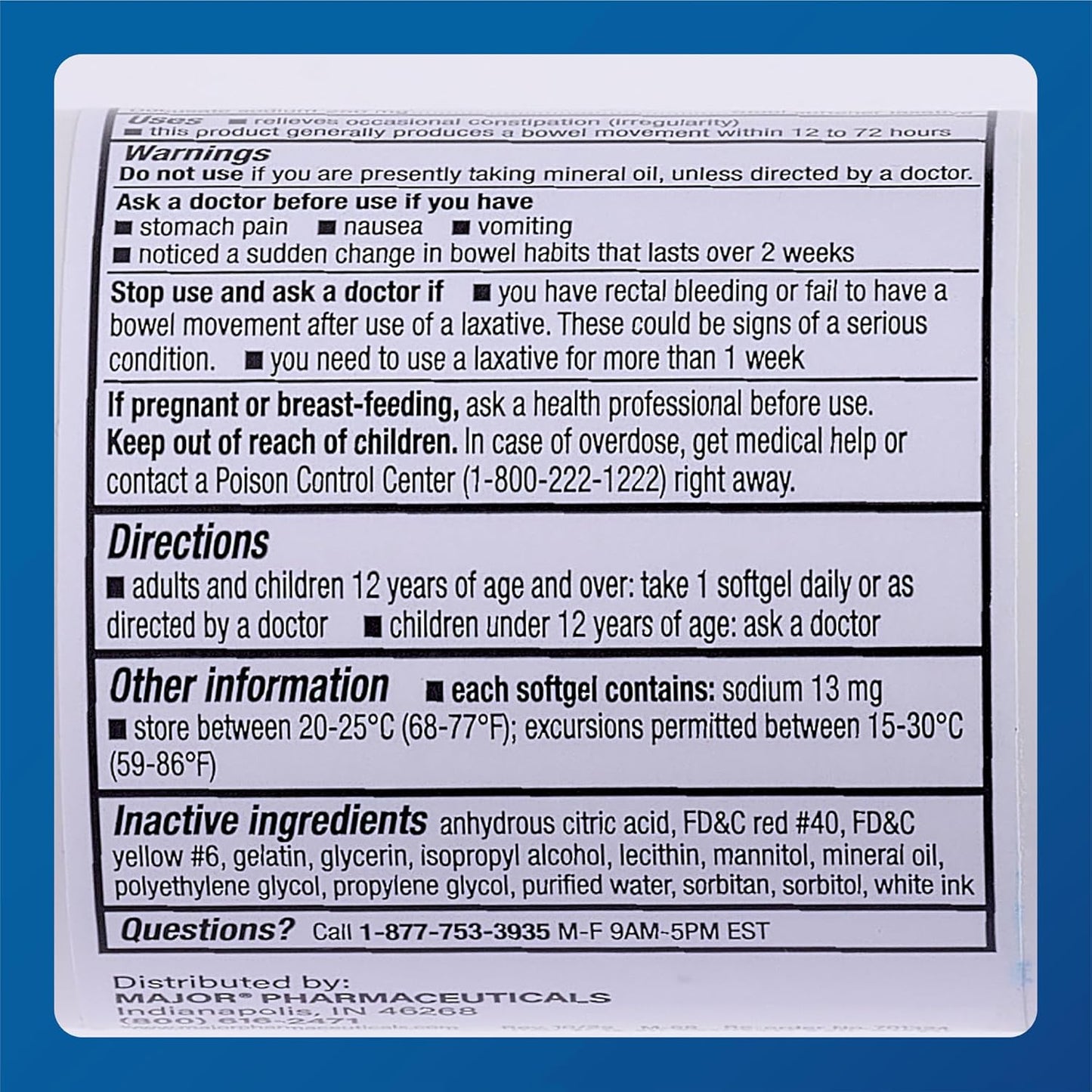 docusate-sodium-250mg-softgels---extra-strength-laxative-for-constipation-relief---gentle-stool-softener-for-women-men-kids-12---200-softgels-6