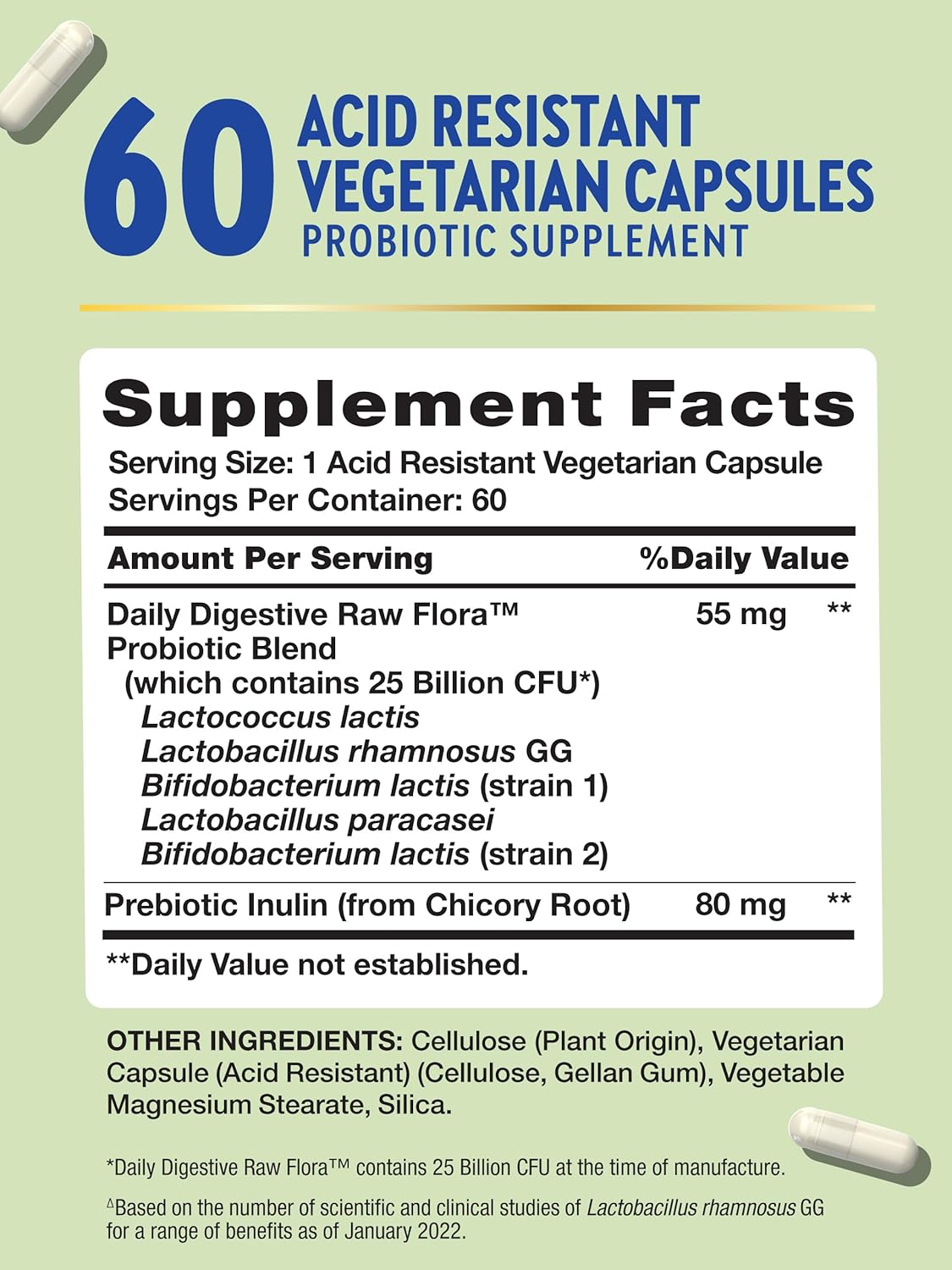 natures-truth-raw-flora-probiotic-capsules---25-billion-cfu-with-prebiotics-for-digestive-health---vegetarian-gluten-free---men-and-womens-daily-supplement-2