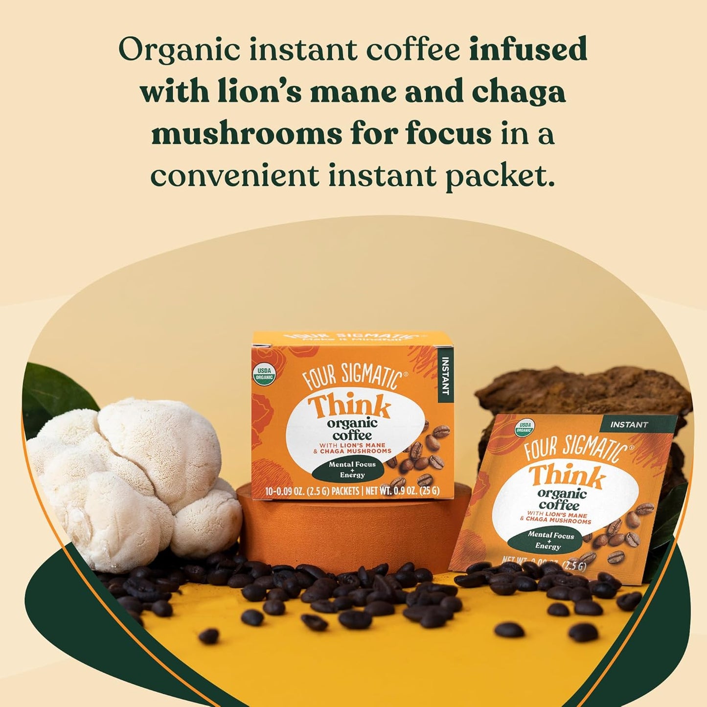 four-sigmatic-organic-instant-coffee-powder-with-lions-mane-chaga-and-rhodiola---mushroom-coffee-mix-for-focus-and-immune-support---10-packets-4