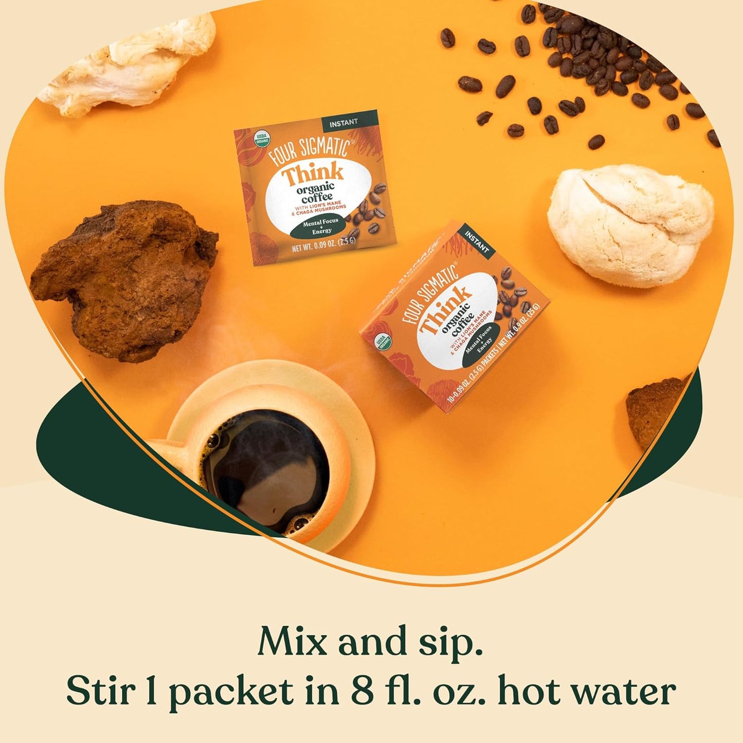 four-sigmatic-organic-instant-coffee-powder-with-lions-mane-chaga-and-rhodiola---mushroom-coffee-mix-for-focus-and-immune-support---10-packets-8