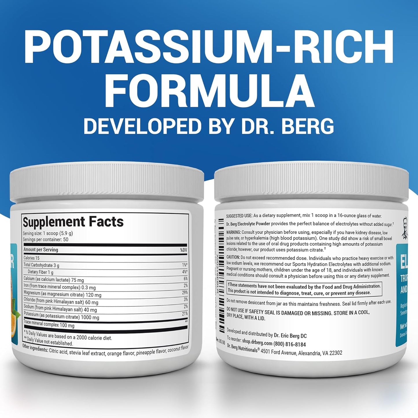 dr-berg-zero-sugar-hydration-keto-electrolyte-powder-with-1000mg-potassium-pink-himalayan-salt---tropical-coconut-pineapple-orange-drink-supplement---50-servings-2