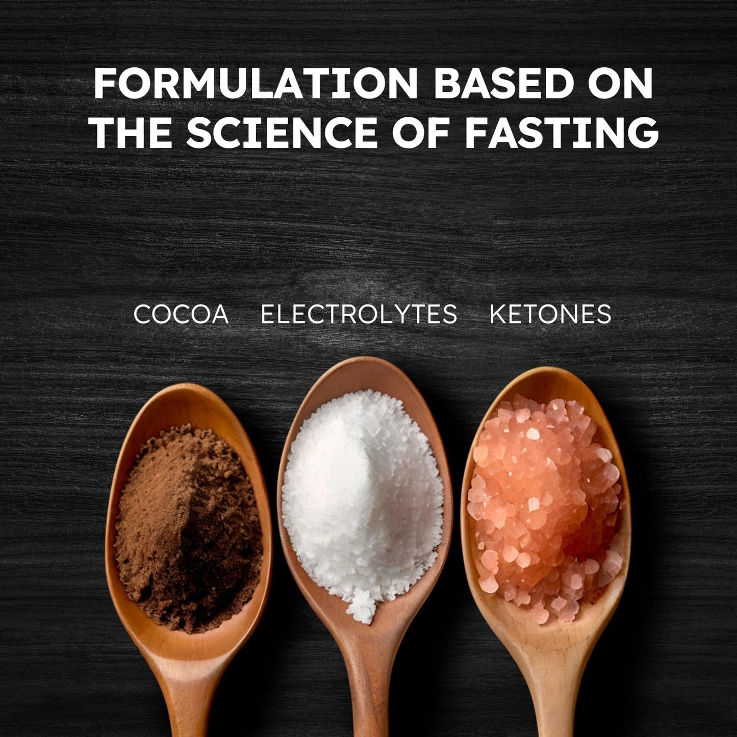 Ketone-Enhanced Fasting Chocolate Electrolyte Supplement with No Sugar Salt - Hydration Drink Mix for Fasting - FSTN Brand - Espot.com.au
