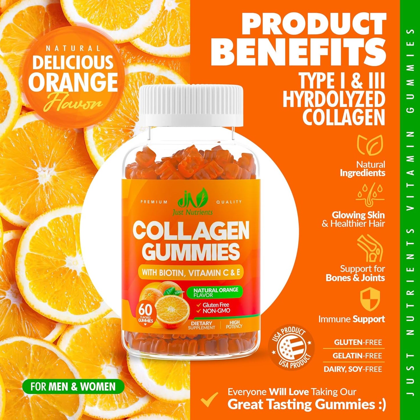 nutrient-rich-collagen-peptides-gummies-for-hair-skin-nails-joints---with-biotin-vitamin-c-e---gluten-free-non-gmo---60-gummies-for-women-men-3
