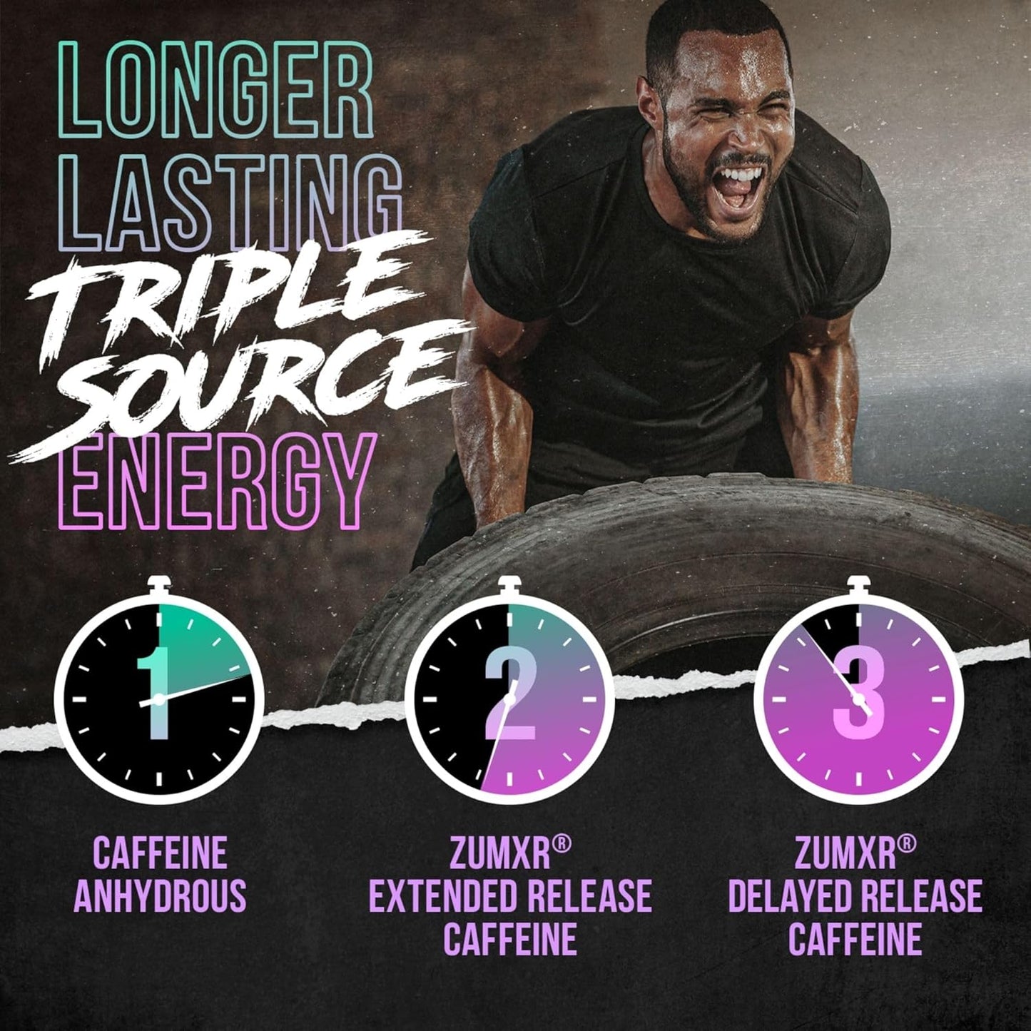 superhuman-pre-workout-powder-with-beta-alanine-tri-source-caffeine-for-energy-focus-and-pump---grapezilla-21-servings-4