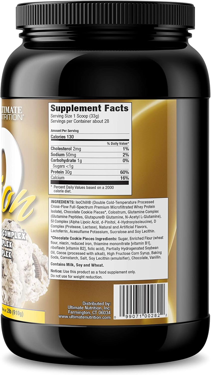 iso-sensation-93-whey-protein-isolate-powder-with-glutamine-colostrum---cookies-n-cream-flavor-for-recovery-immunity-support---2lbs-3