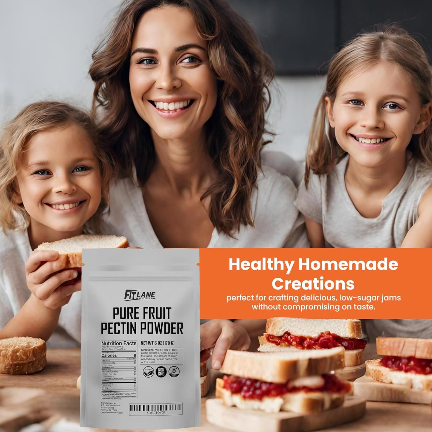 6-oz-no-sugar-pectin-for-canning-jam---pure-citrus-powder-with-no-additives---make-homemade-jellies-without-sweeteners---premium-bulk-ingredient-2