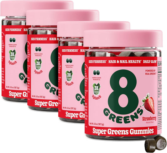 collagen-biotin-beauty-gummies-with-super-greens-powder---skin-hair-nails-firmness---200-ct-strawberry-flavored-boosters-1