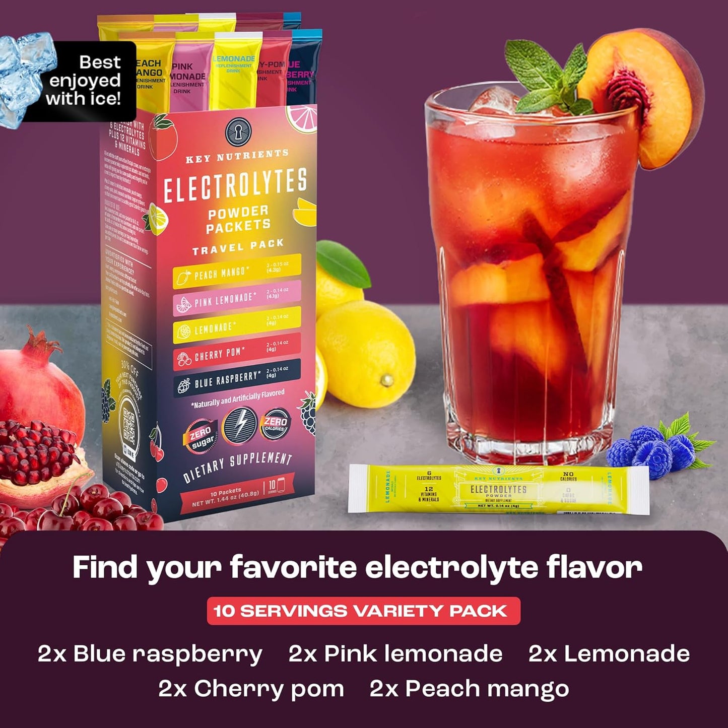 delicious-flavored-electrolyte-powder-with-key-nutrients---energy-endurance-supplement---hydration---no-sugar-no-calories---10-servings---made-in-usa-5