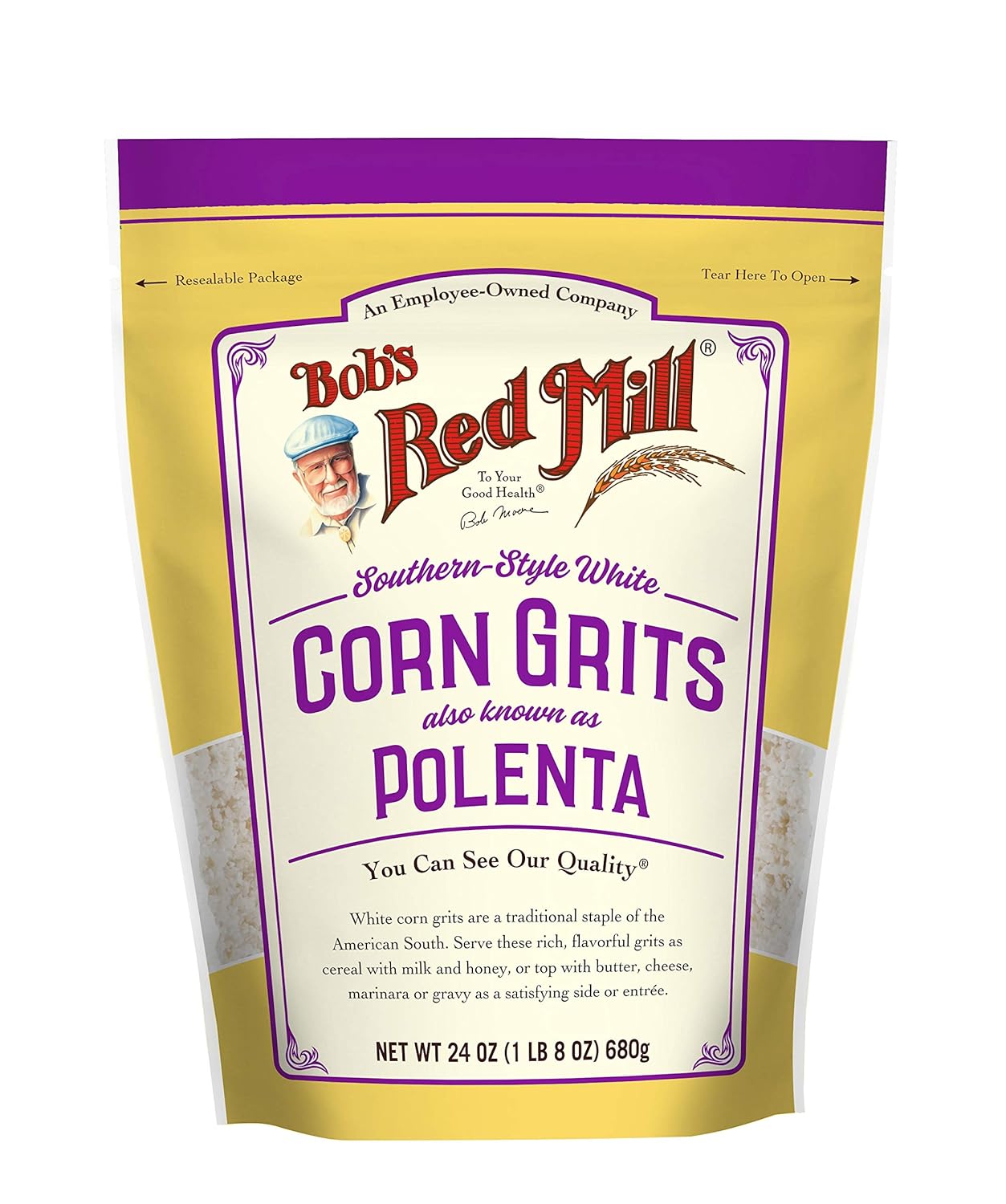 bobs-red-mill-creamy-white-corn-grits-hot-cereal-polenta-24-oz-pack-of-4---nutritious-breakfast-option-for-a-hearty-start-to-your-day-2