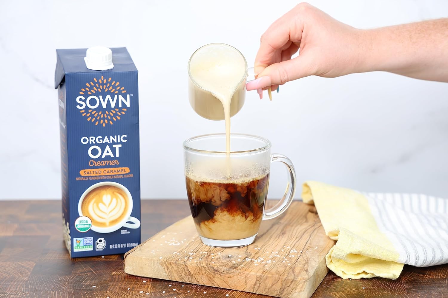 organic-salted-caramel-oat-creamer---barista-non-dairy-coffee-creamer---vegan-gluten-free---32oz-pack-of-6-3