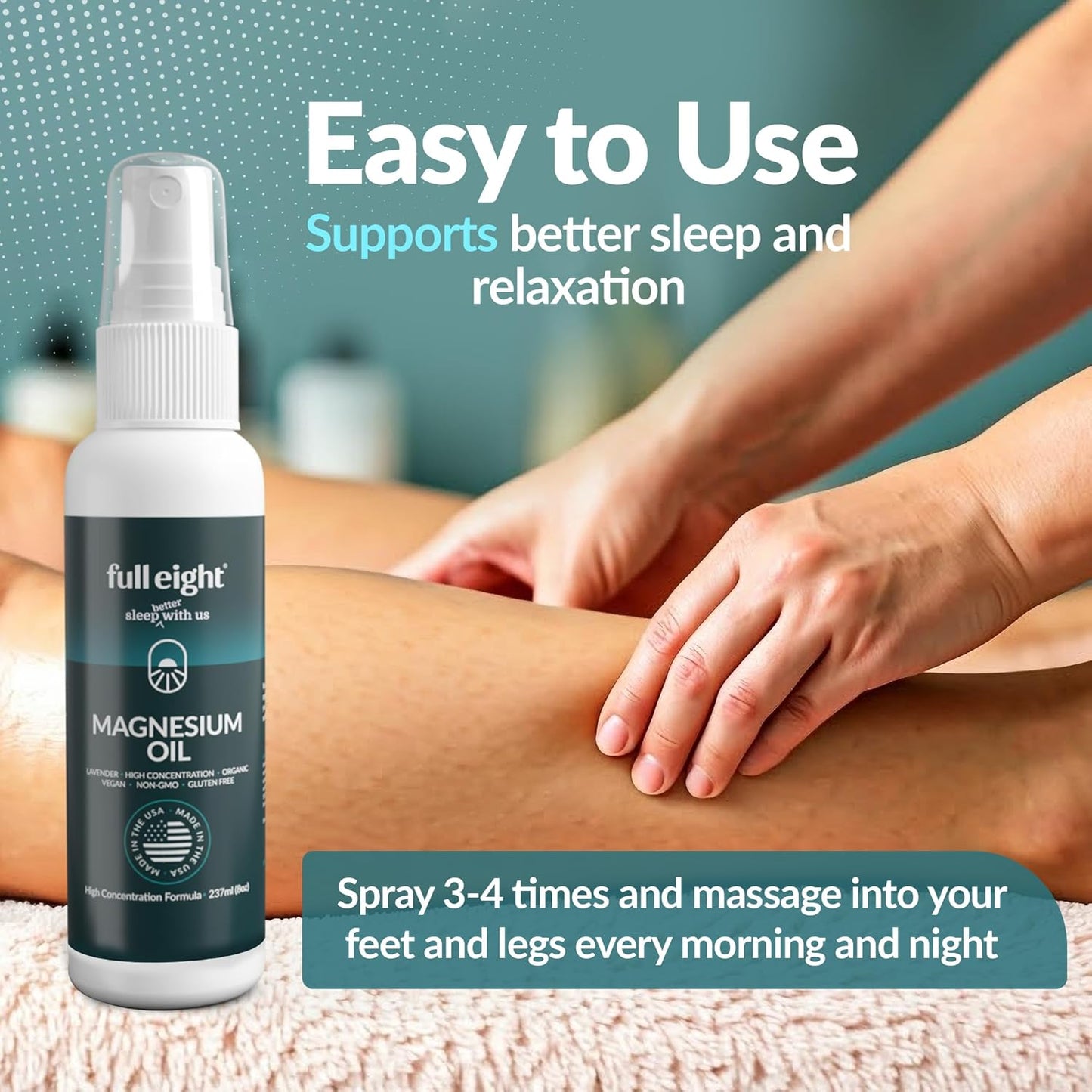 organic-lavender-magnesium-oil-spray---natural-muscle-pain-cramp-relief-sleep-aid-foot-care---fast-absorbing-topical-magnesium-spray---made-in-usa-8-oz-8