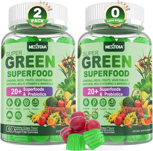 nextdia-super-greens-gummies-superfood-powder-alternative-with-spirulina-chlorella-prebiotic-fiber-probiotic-fruit-veggie-daily-greens-vegetable-for-digestive-gut-health-immunity-focus-120-count-1