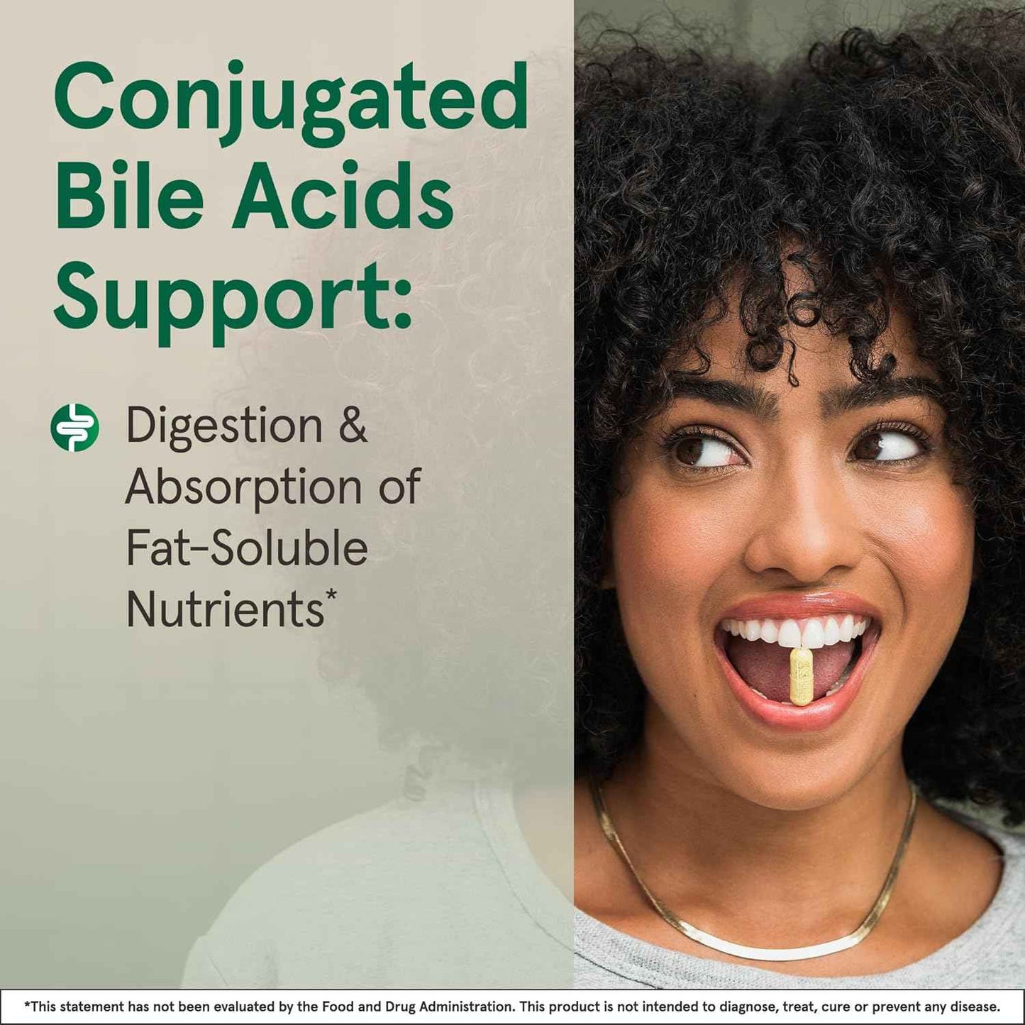 Digestive Support Supplement with Conjugated Bile Acids - 1000mg, 120 Capsules - Jarrow Formulas Bile Acid Factors for Fat Absorption & Nutrient Absorption
