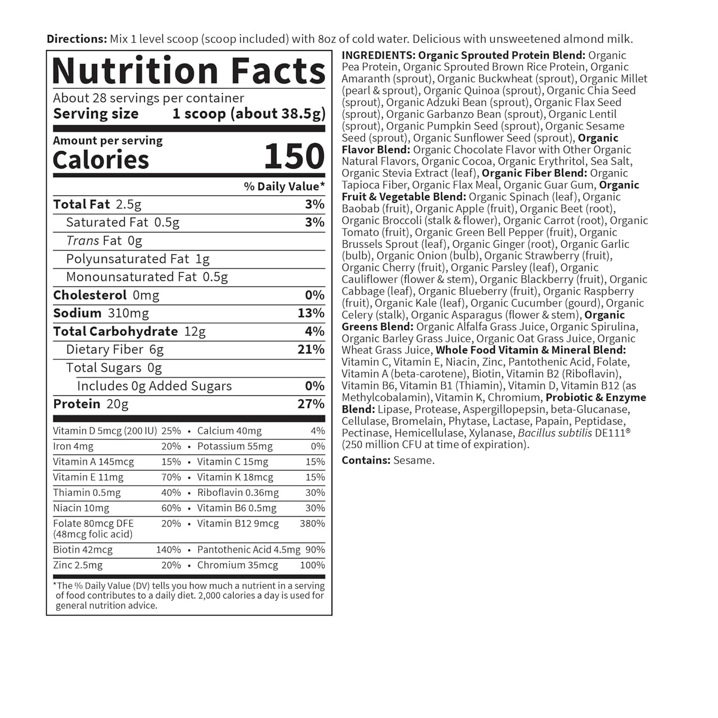 organic-chocolate-vegan-meal-replacement-shake-with-plant-based-protein-greens-and-probiotics---dairy-free-28-servings-6