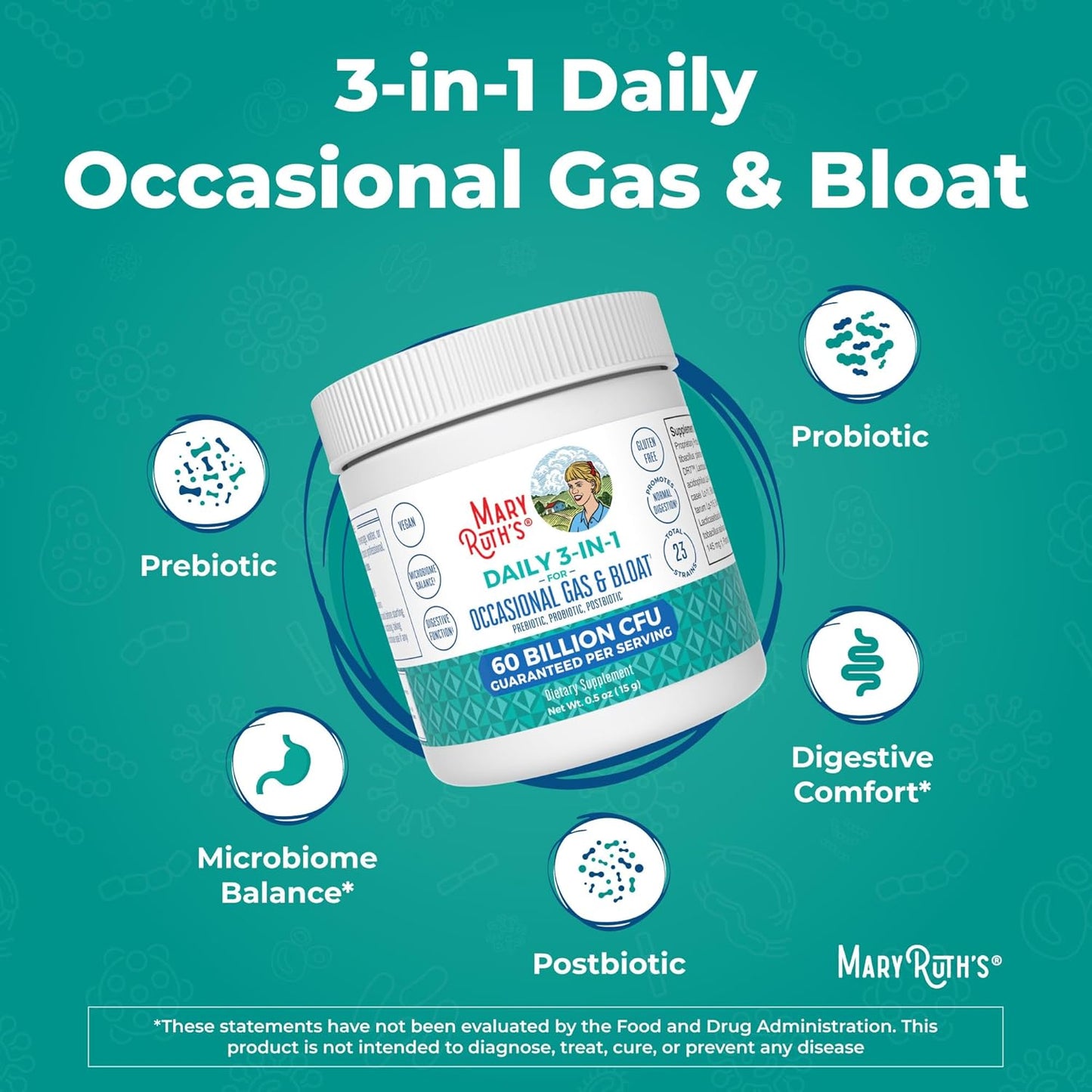 maryruth-organics-probiotics-for-gas-bloating-relief---60-billion-cfu-for-men-women---contains-prebiotics-postbiotics---shelf-stable---05-oz-9