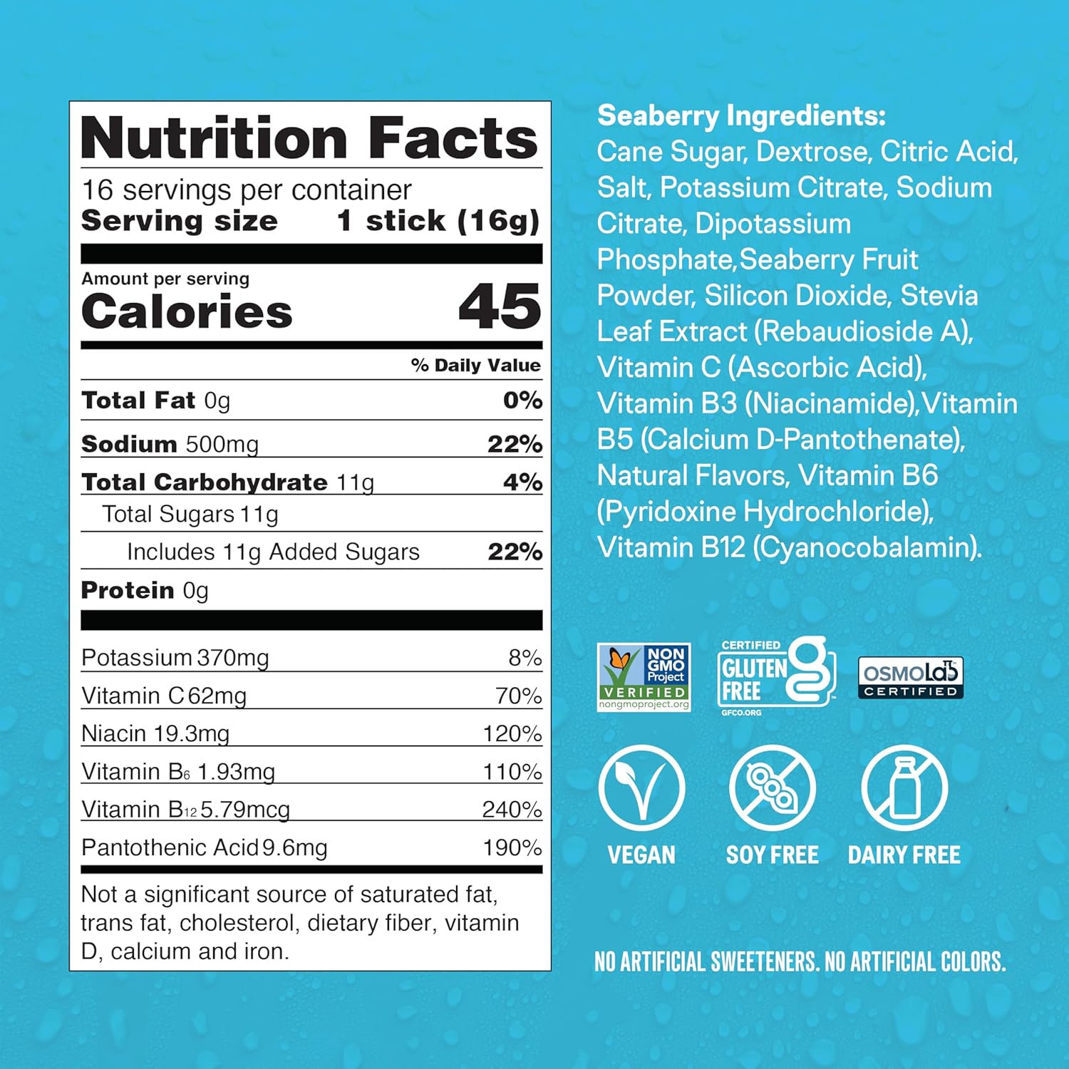 liquid-iv-seaberry-hydration-multiplier-powder-packets---electrolyte-drink-mix-sticks---non-gmo---16-servings-12-pack-7