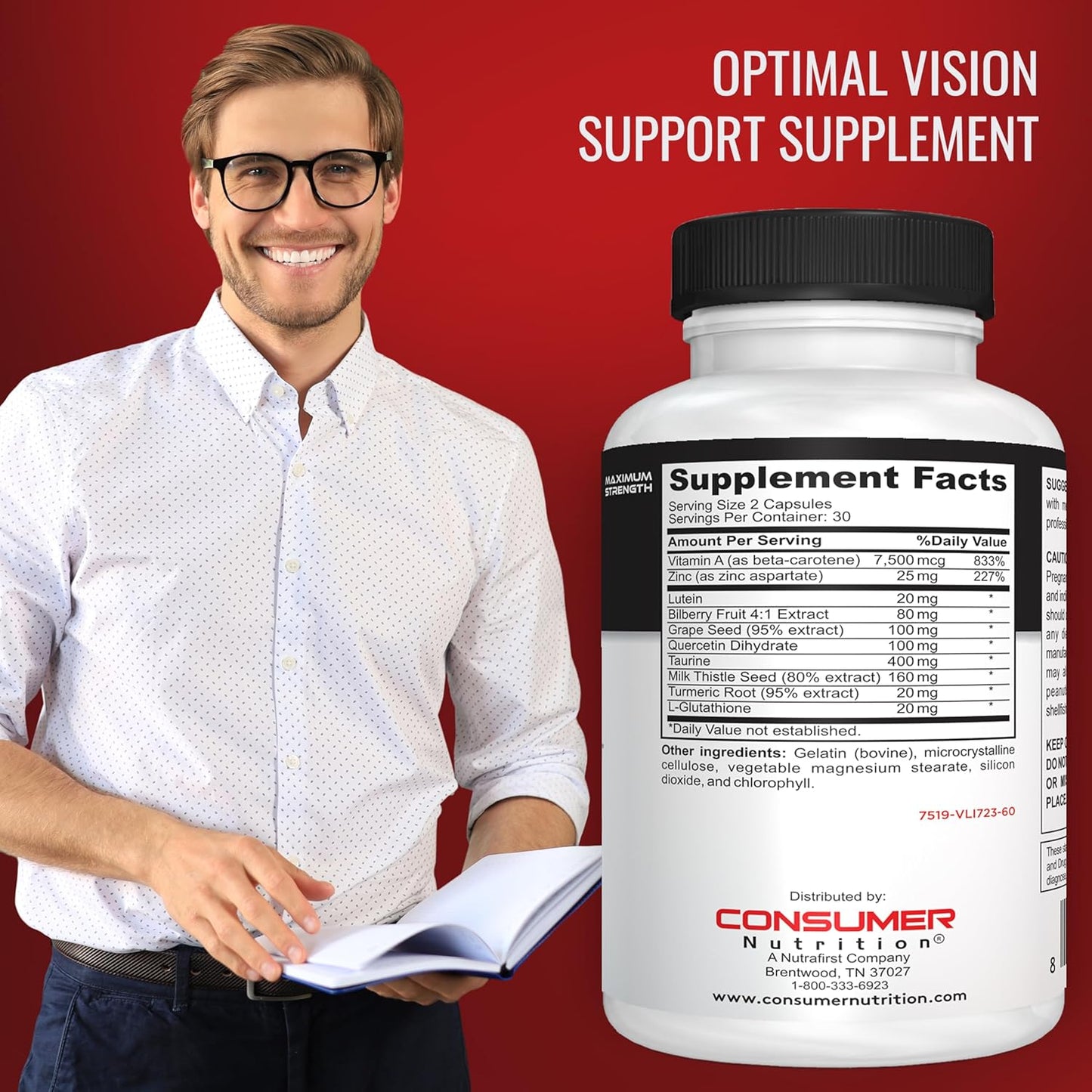 vision-defense-eye-health-supplement-with-vitamin-a-lutein-taurine-turmeric-grape-seed-extract-milk-thistle-seed---supports-adult-eye-health---60-ct-2