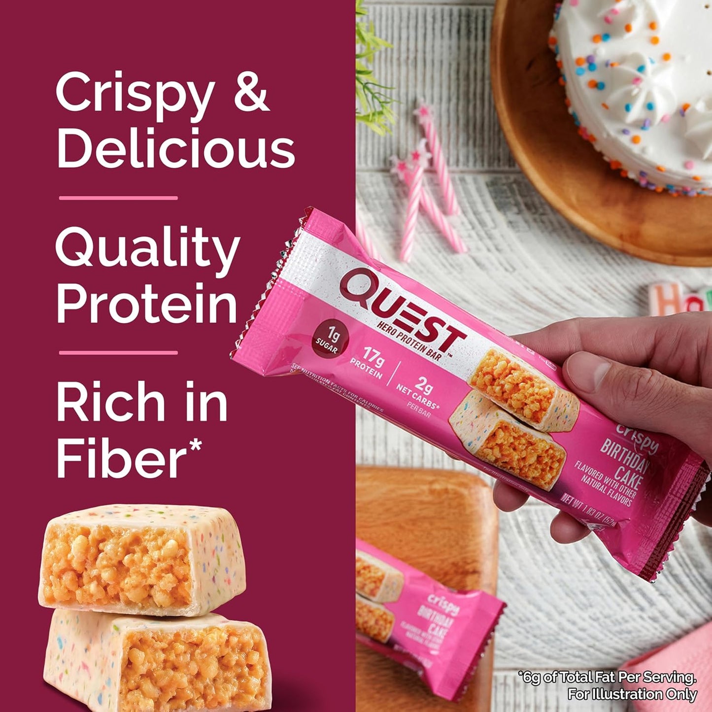 quest-nutrition-birthday-cake-protein-bar---high-protein-low-sugar-gluten-free-keto-friendly-snack---12-bars-3