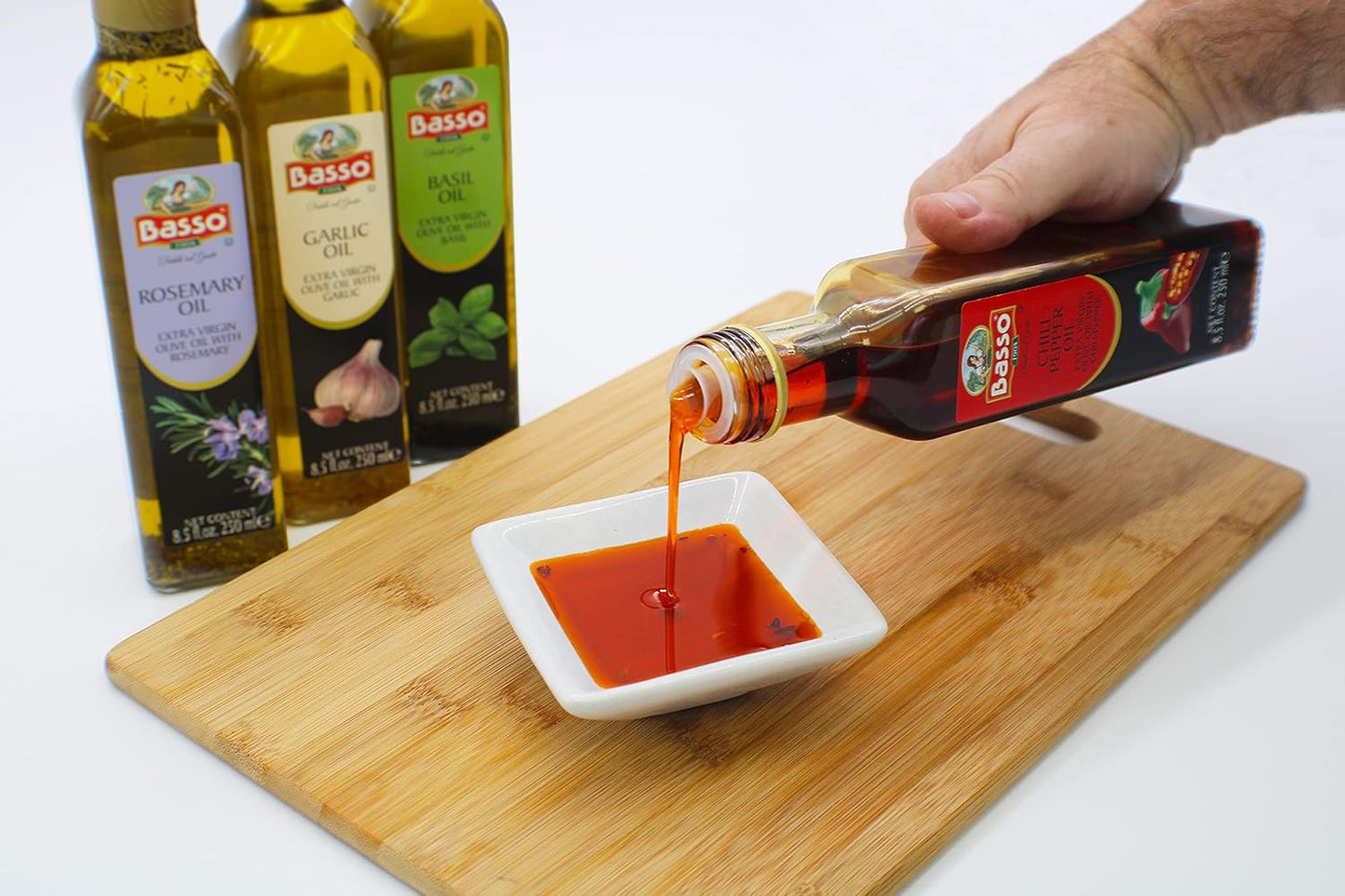 basso-1904-infused-extra-virgin-olive-oil-gift-box-set---first-cold-pressed-variety-pack---4-bottles-x-85-floz-250ml---naturally-infused-for-dipping-tasting-9
