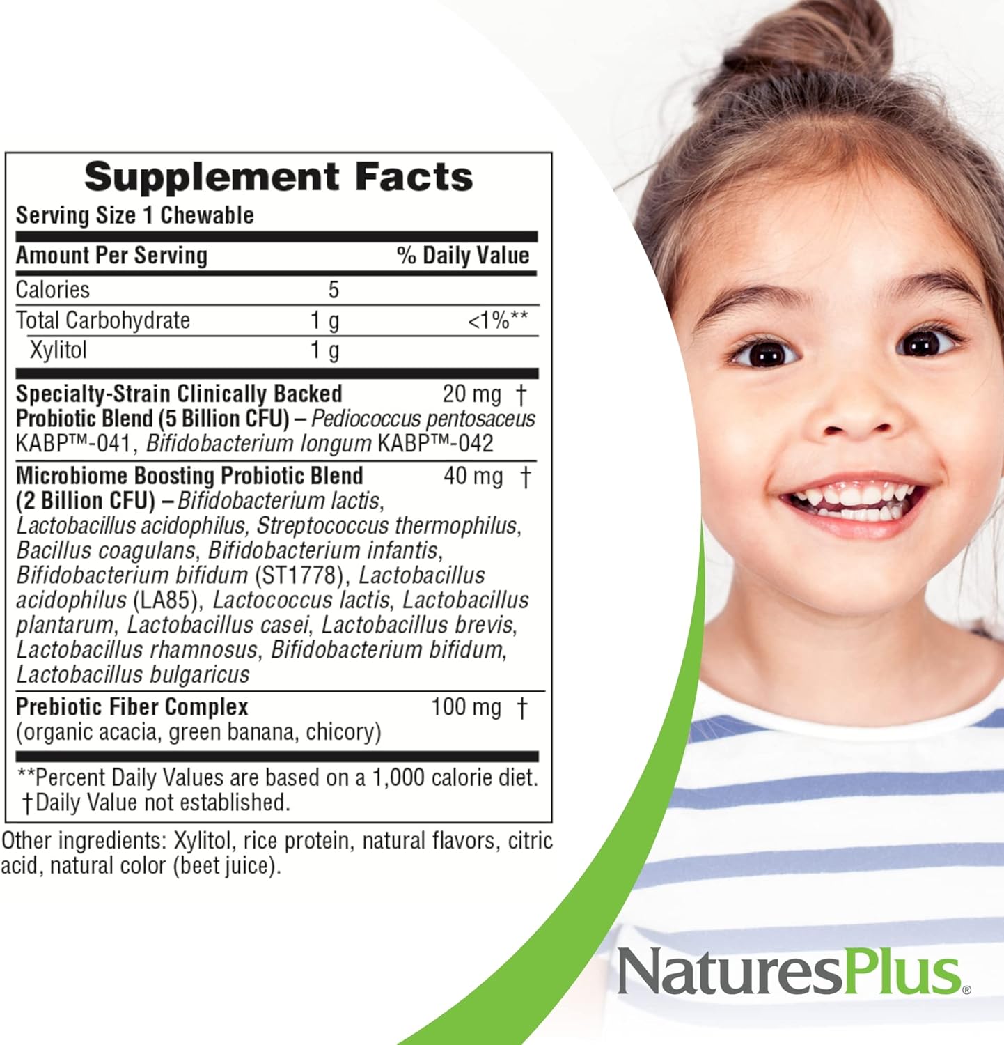naturesplus-animal-parade-probiotic-chewables---mixed-berry-flavor---30-count---childrens-digestion-support---vegan-gluten-free---30-servings-4
