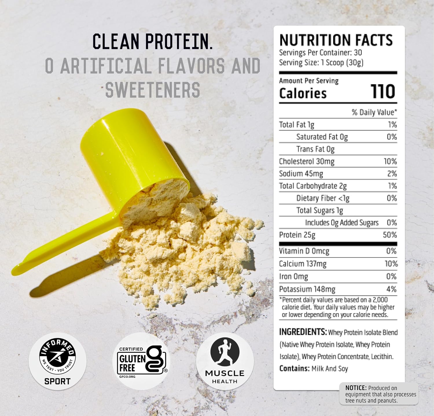 Ascent Unflavored Whey Protein Powder 2 lb + Raspberry Lemonade Electrolytes 40 Servings - Espot.com.au