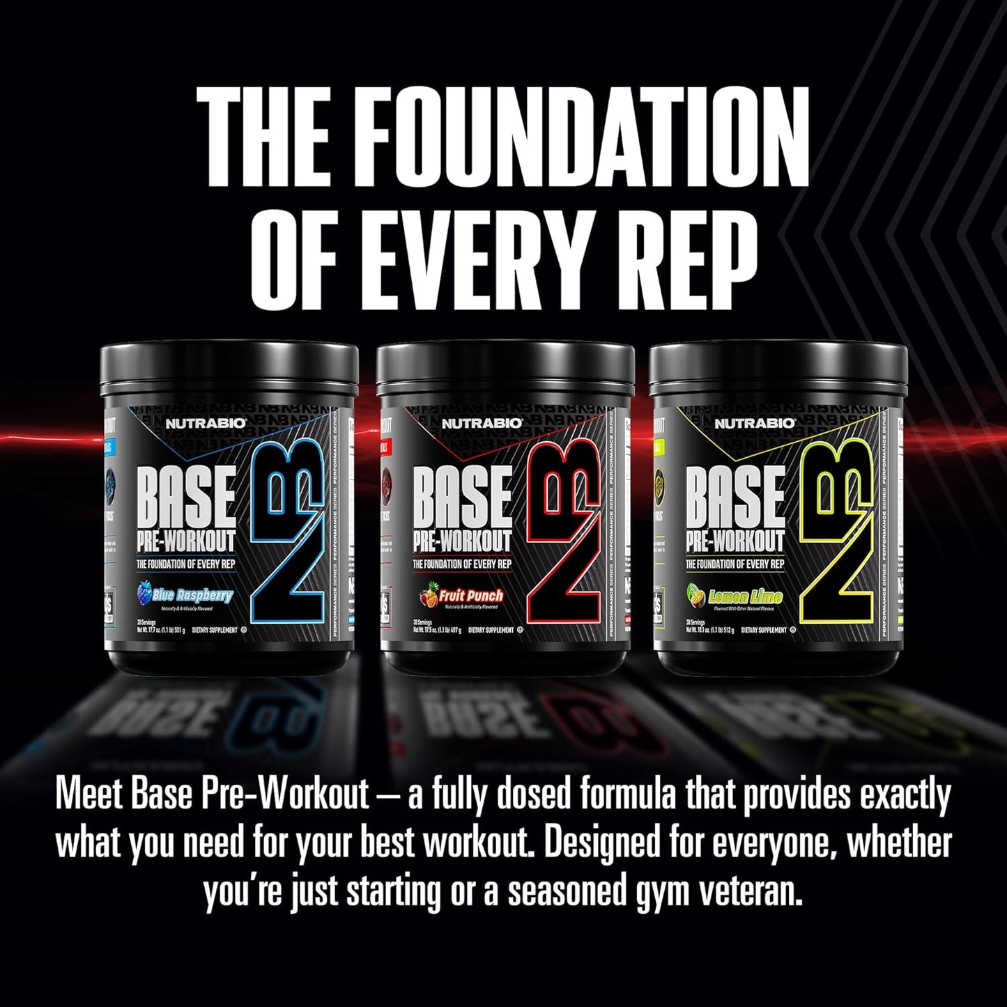 nutrabio-base-pre-workout-powder---boost-energy-mental-focus-endurance---fruit-punch-flavor---30-servings---for-men-and-women-5