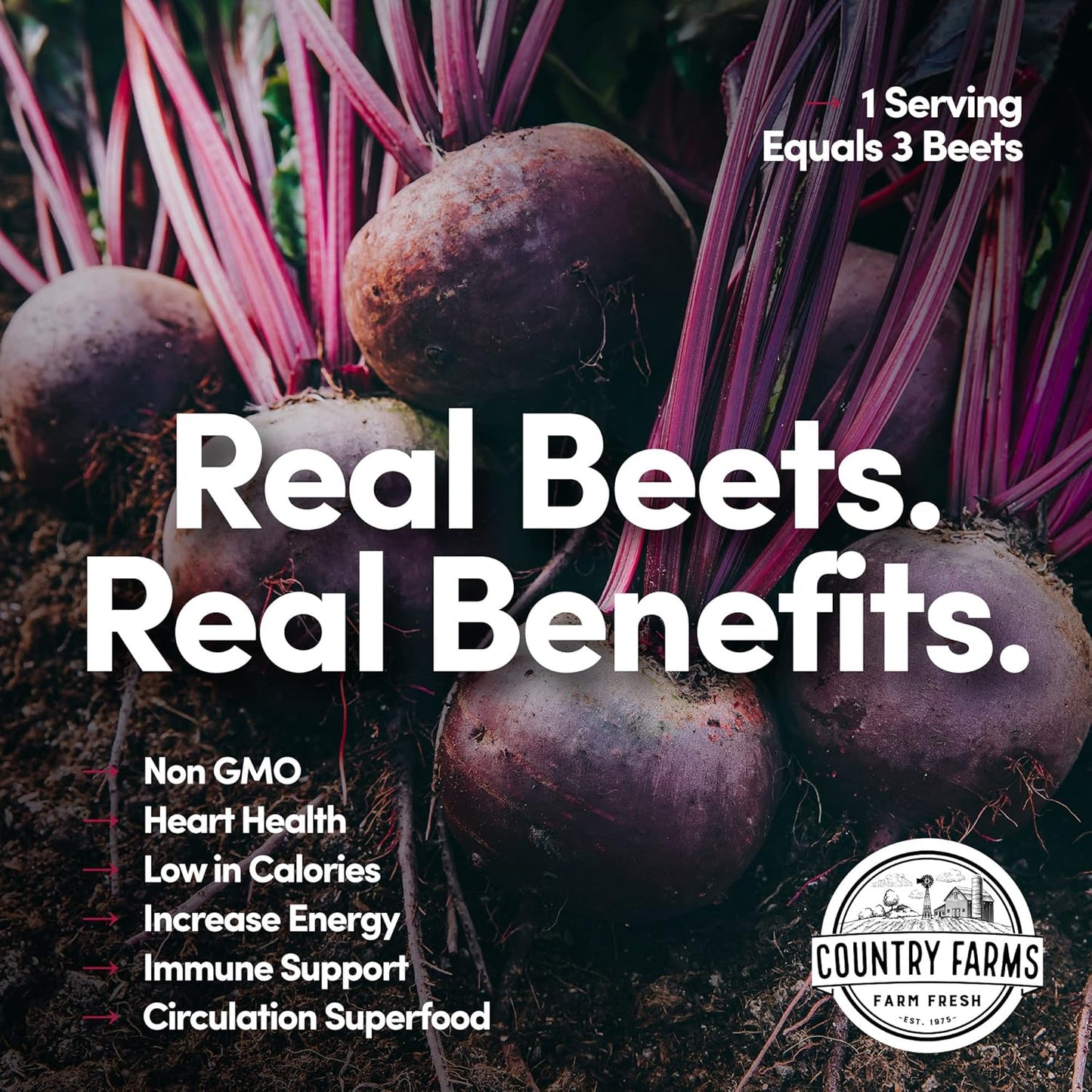 country-farms-cherry-flavored-beet-powder---natural-nitric-oxide-booster-for-healthy-circulation-and-energy---wholefood-extract-superfood-with-60-servings-5