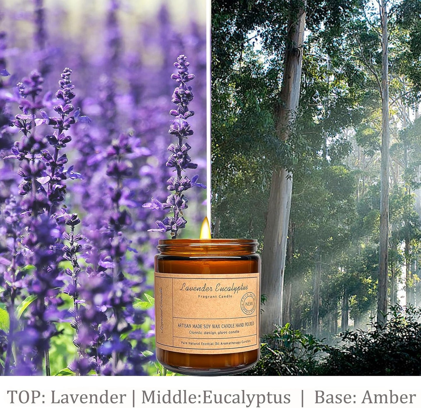 7oz-lavender-eucalyptus-scented-candle-for-home-aromatherapy-soy-wax-gift-for-women---stress-relief-relaxation---birthday-valentines-day-gift-2