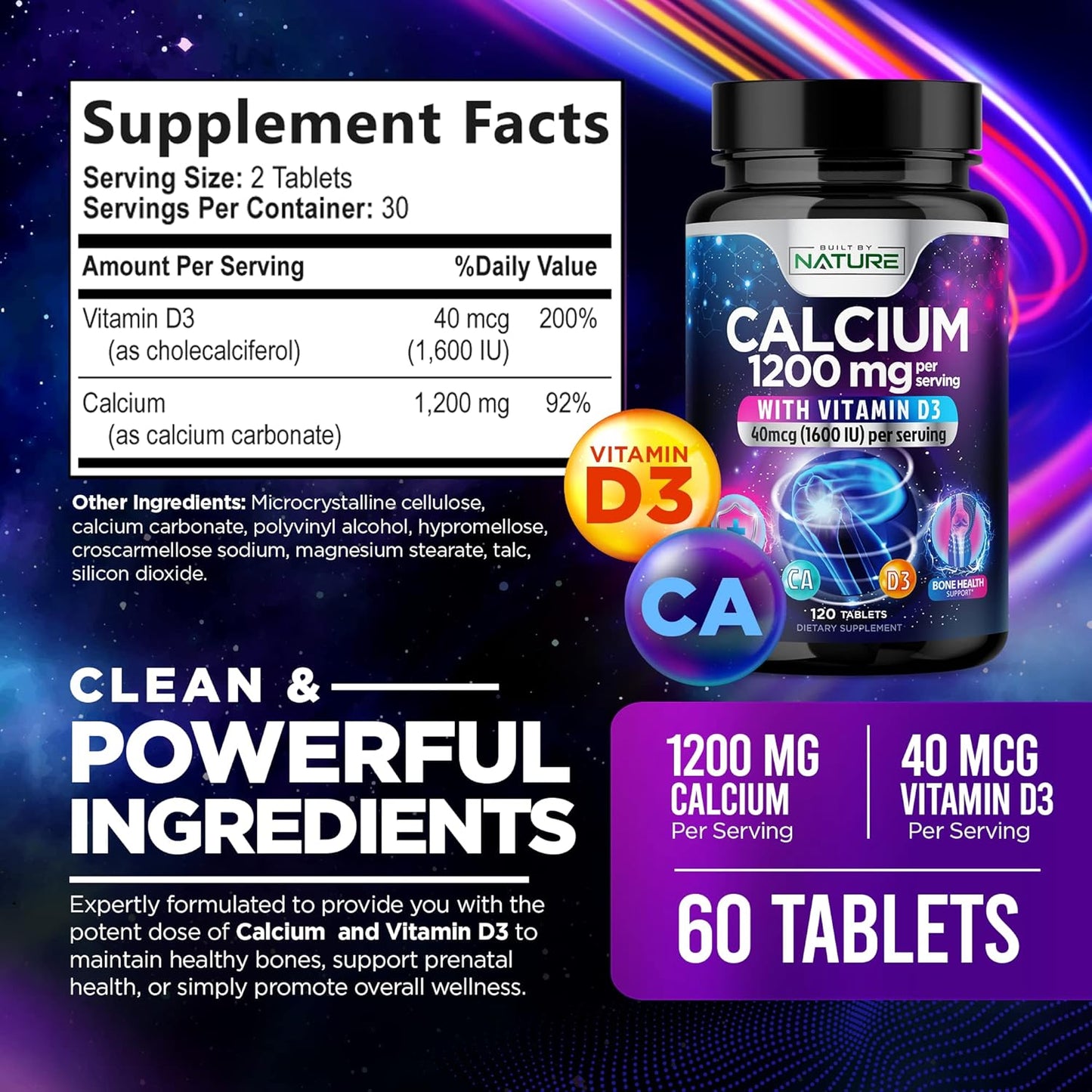 highly-absorbable-calcium-1200mg-with-vitamin-d3---bone-support-supplement-1200mg-calcium-carbonate-1600-iu-vitamin-d3-immune-support-60-tablets-2