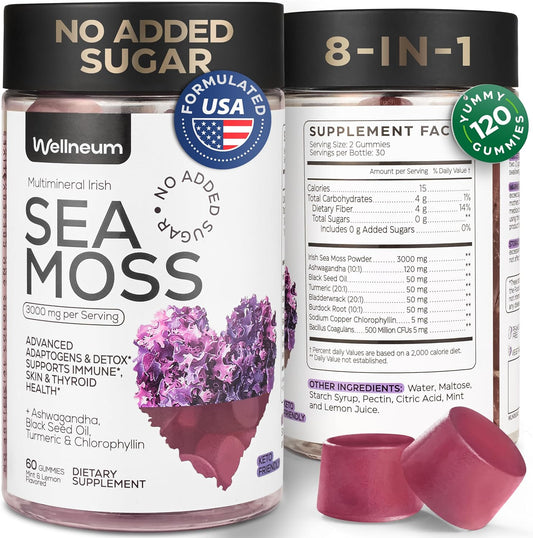 3000-mg-wellneum-multimineral-sea-moss-glow-gummies-with-irish-seamoss-for-immunity-thyroid-health-and-skin---detox-cleanse-gummies-with-black-seed-oil-bladderwrack-and-ashwagandha---no-sugar-gmo---men-and-women-1