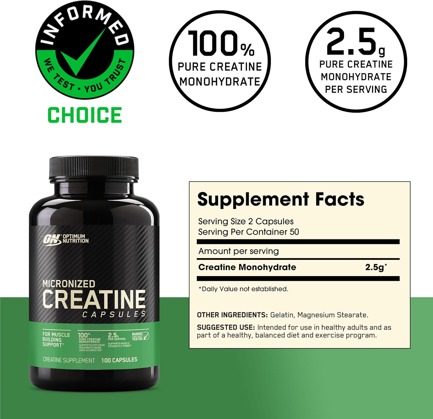optimum-nutrition-micronized-creatine-monohydrate-capsules---2500mg-100-capsules---keto-friendly-supplement-4