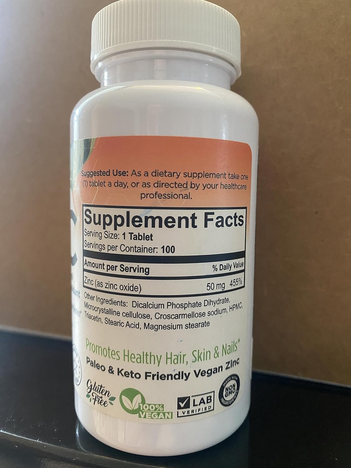 forte-naturals-50mg-zinc-supplements-100-tablets---sensitive-stomach-formula-daily-vegan-vitamins-for-adults-non-gmo-easy-to-swallow-tablets-12