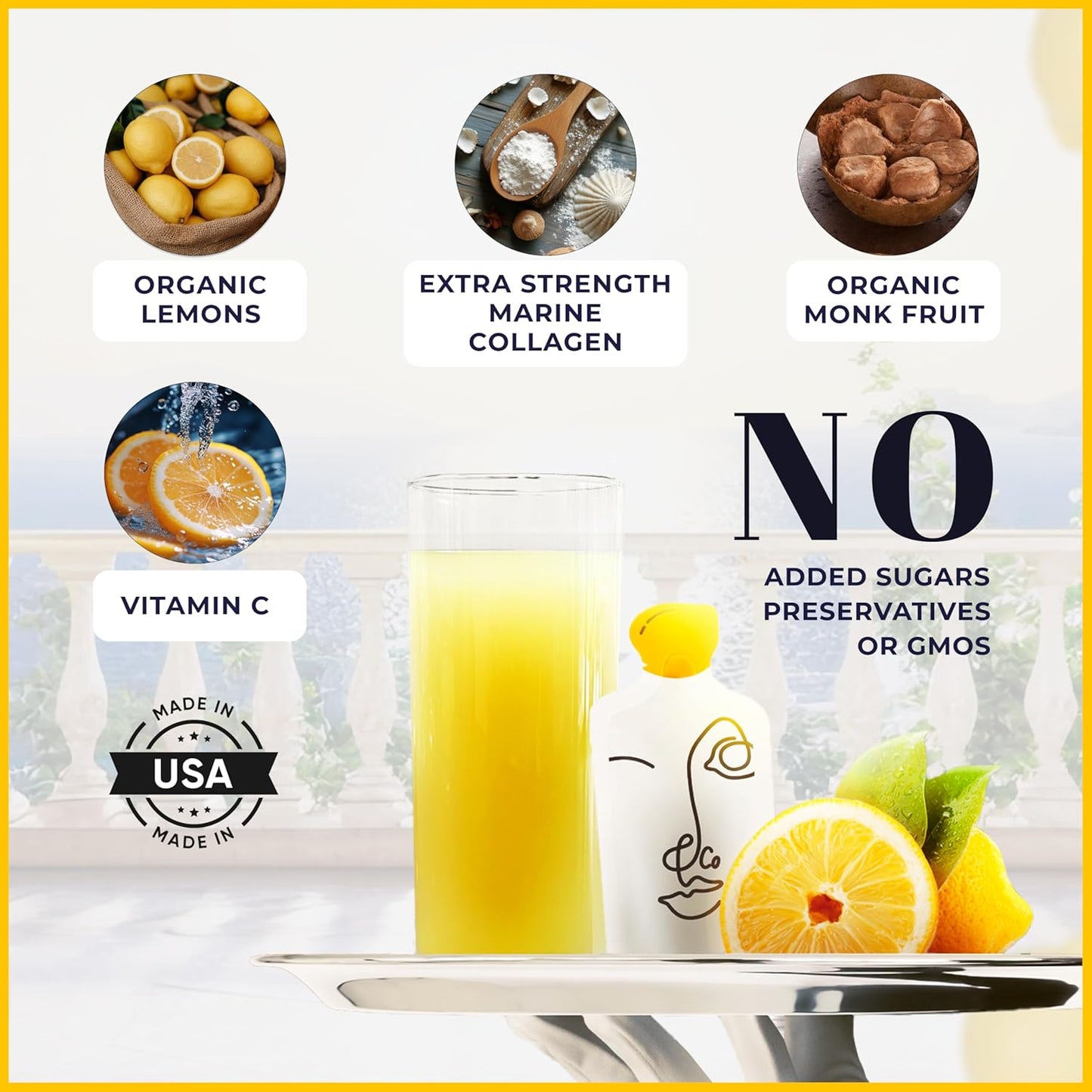 organic-lemon-collagen-elixir-with-vitamin-c---marine-collagen-water-for-hair-skin-nails---non-gmo-sugar-free-preservative-free---14-packets-3