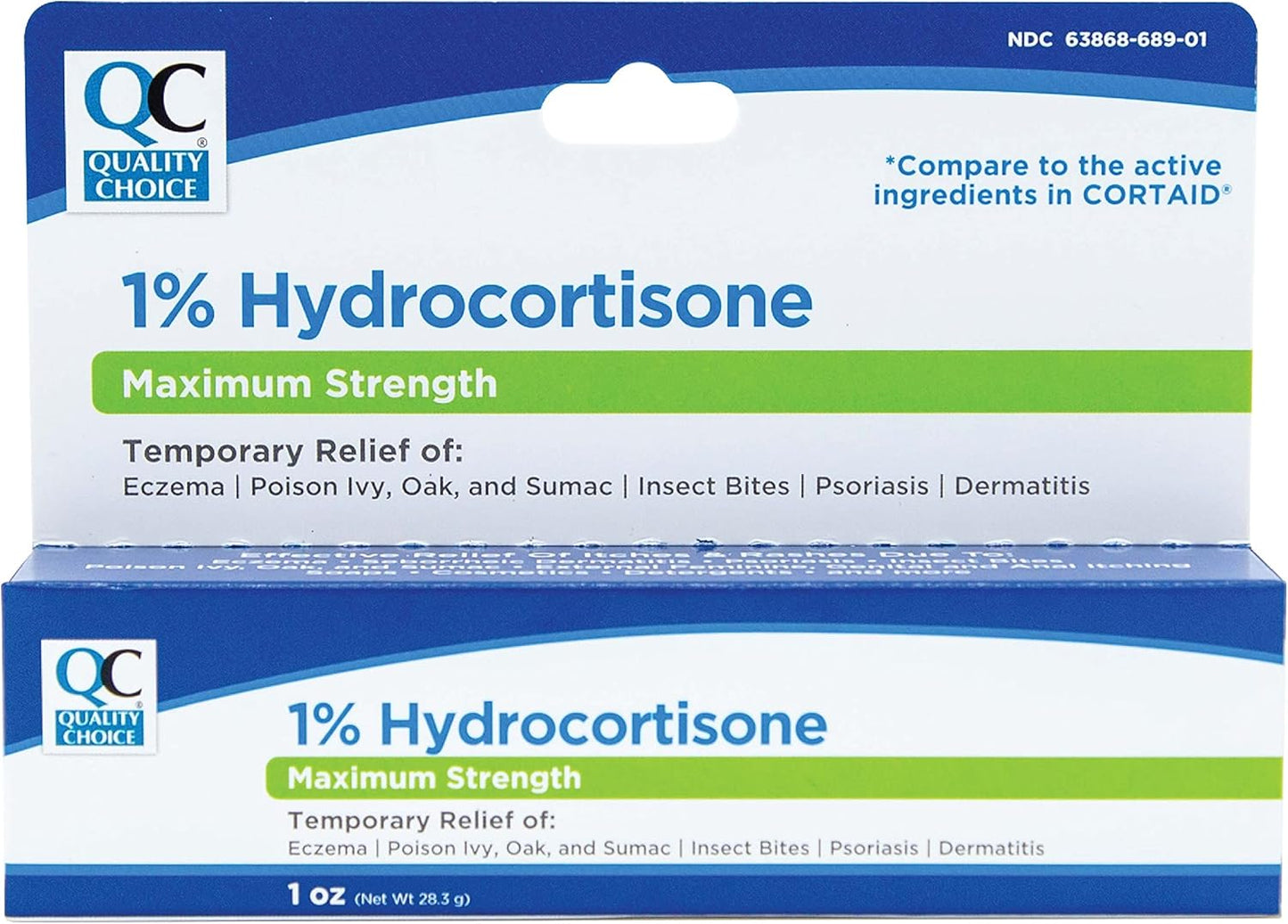 pack-of-6-quality-choice-maximum-strength-hydrocortisone-cream-1-1-ounce-28g-boxes---fast-relief-formula-1