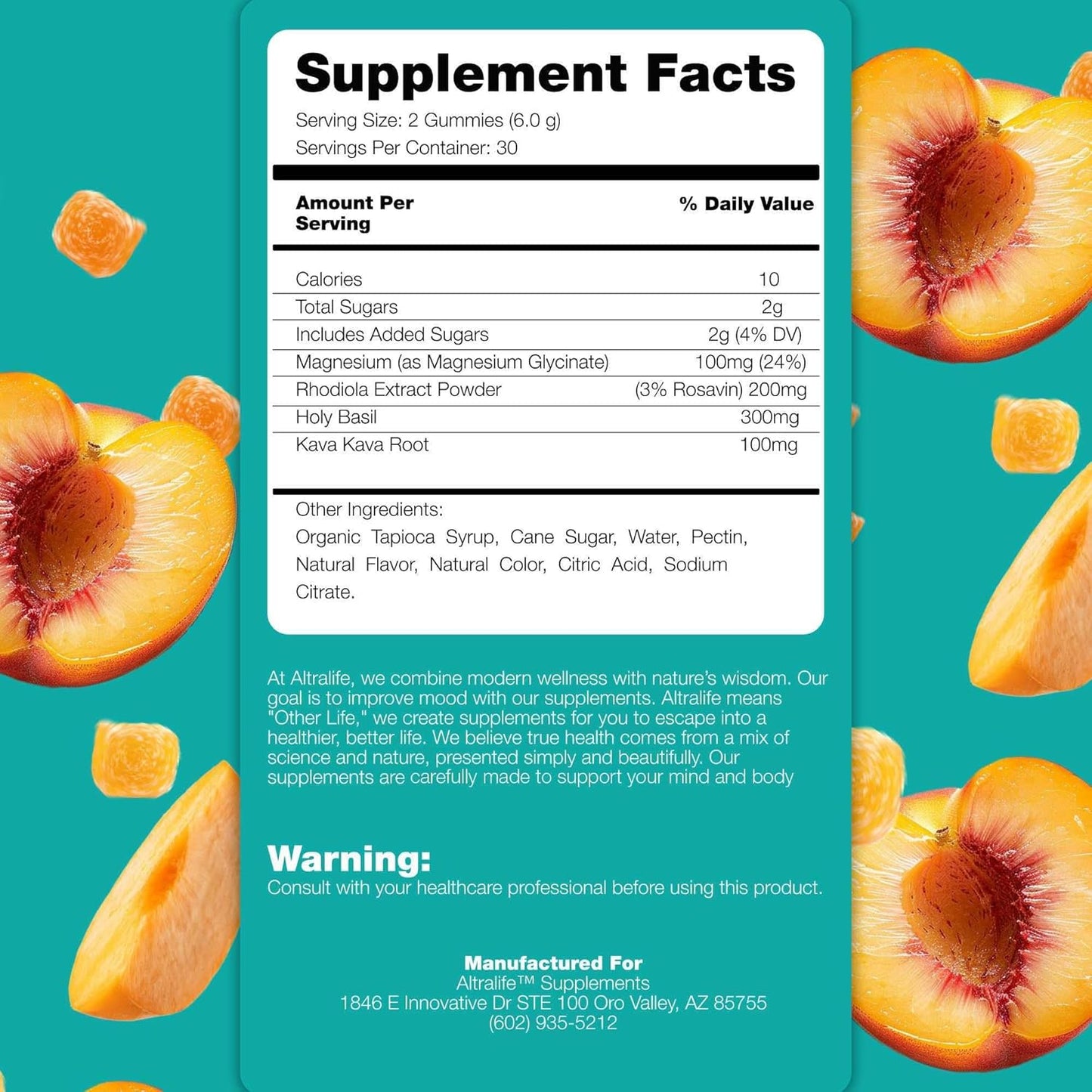 natural-stress-relief-gummies-with-kava-kava-rhodiola-rosea-holy-basil---calm-mood-focus-sleep-support---cortisol-supplements-for-men-women---30-servings-4