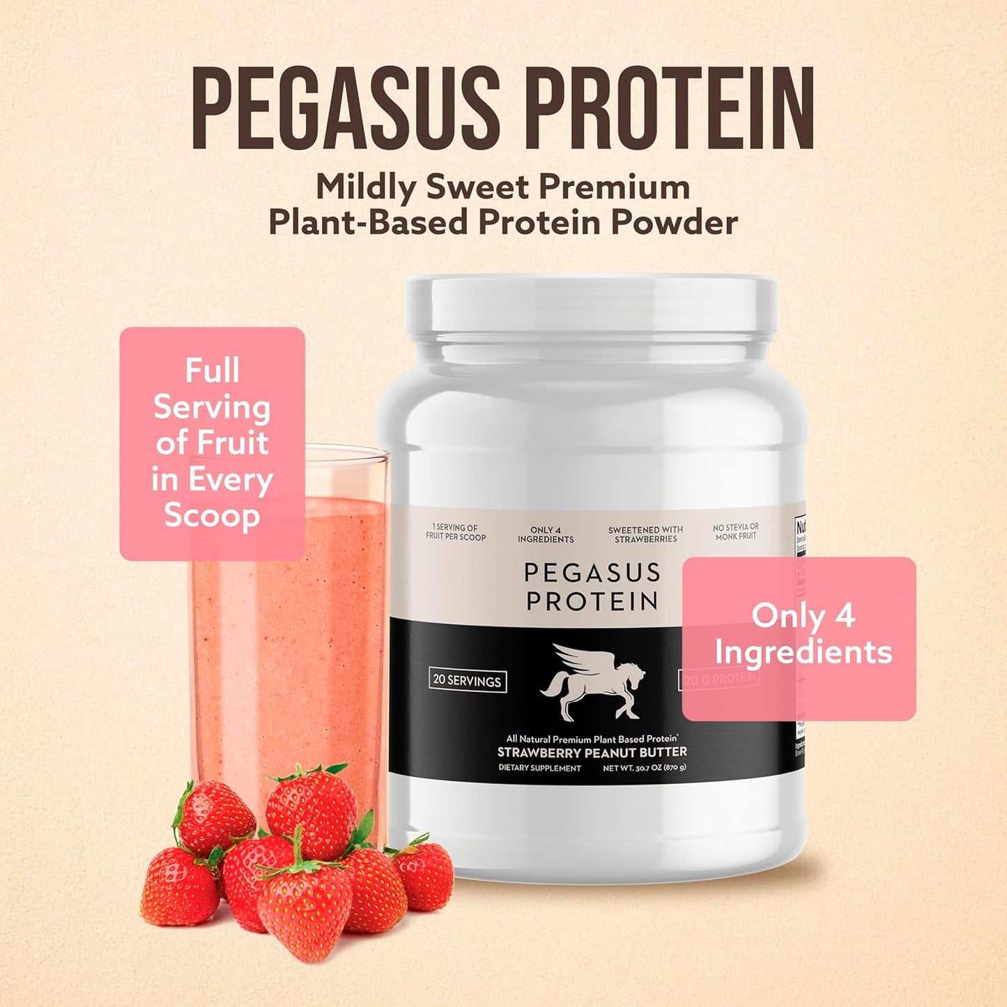 all-natural-strawberry-peanut-butter-protein-powder---20g-protein-20-servings---no-stevia-monk-fruit-artificial-sweeteners---berries-sweetened-2