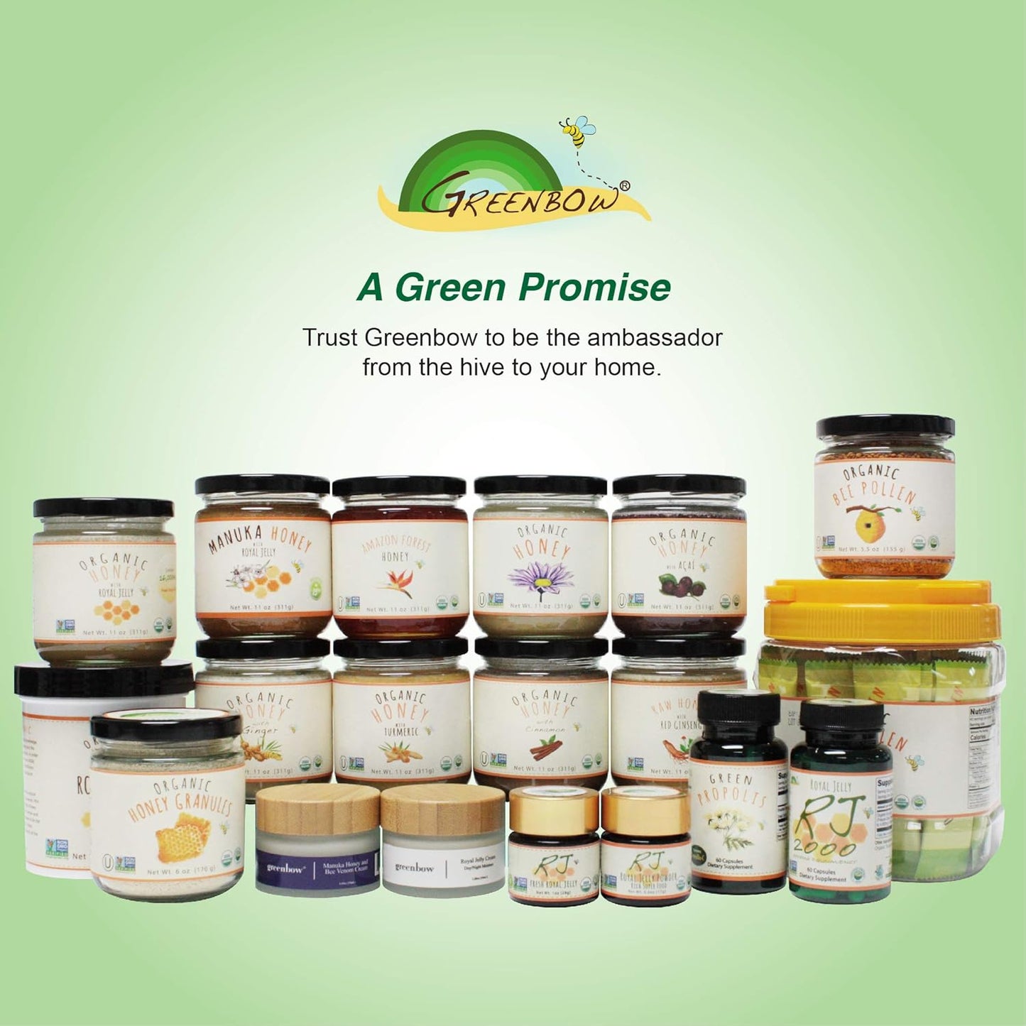 organic-greenbow-royal-jelly-powder---100-usda-certified-non-gmo-gluten-free-freeze-dried---high-nutrition-no-additives-42g-5