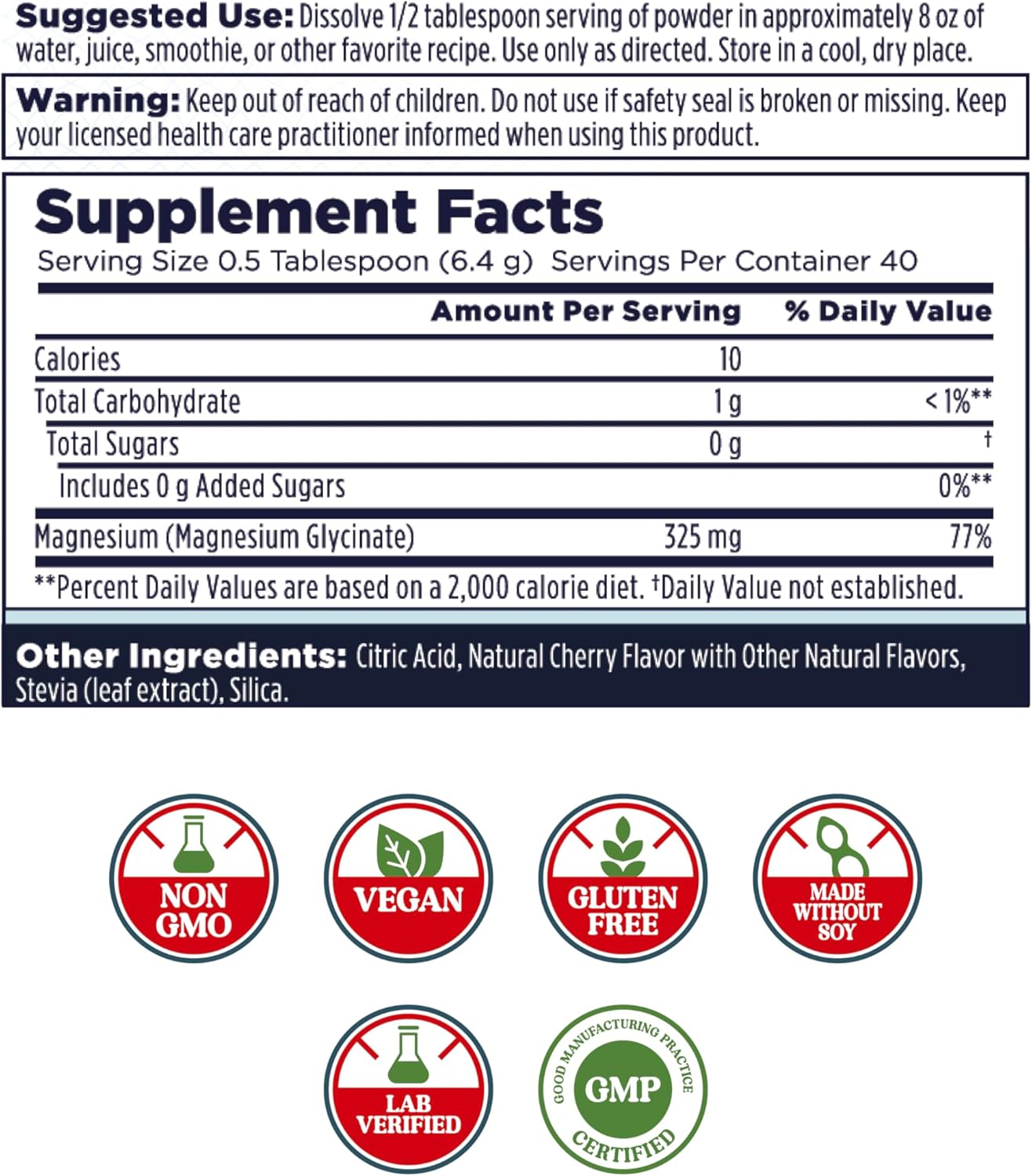 cherry-flavored-kal-calming-magnesium-powder---high-absorption-supplement-for-relaxation-support---vegan-gluten-free-no-added-sugar---40-servings-9-oz-2