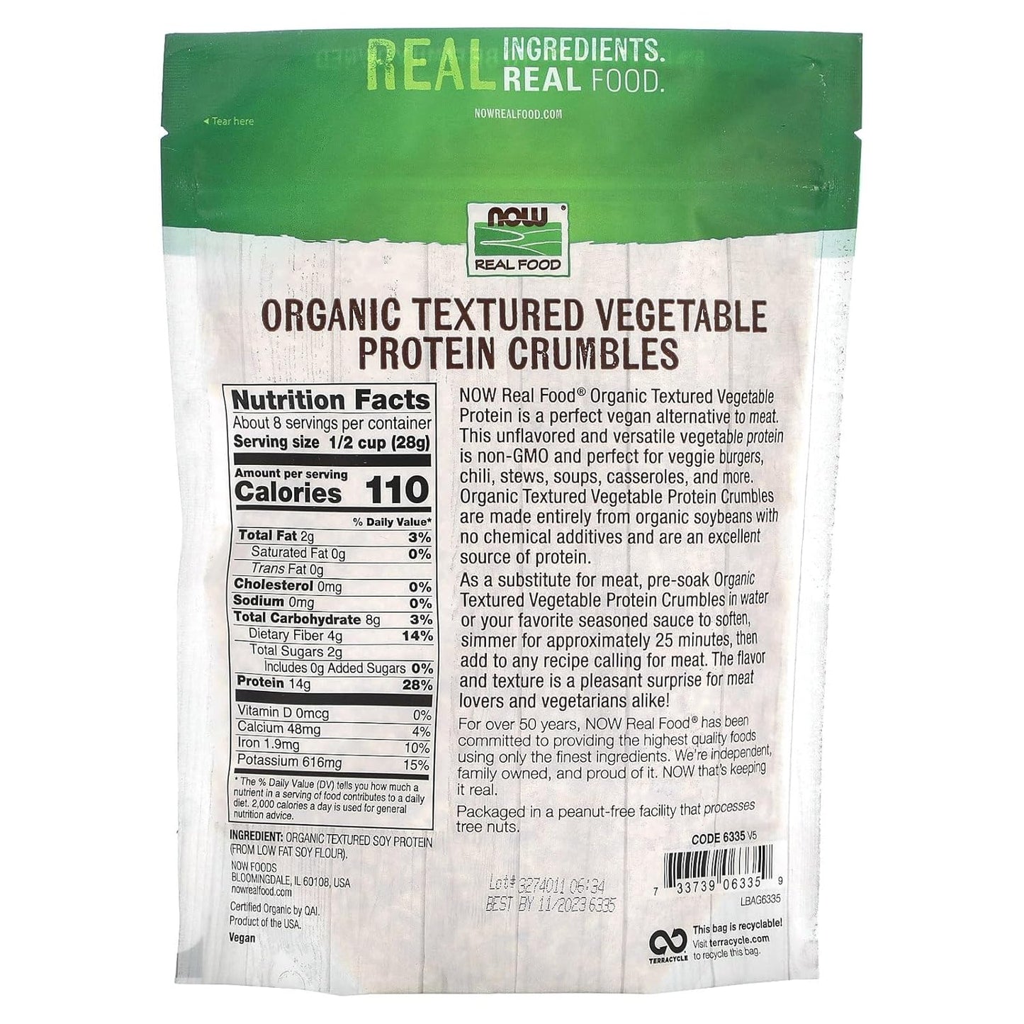 organic-textured-soy-protein-granules-by-now-foods---non-gmo-vegetable-sourced-protein-8-ounce-pack-2