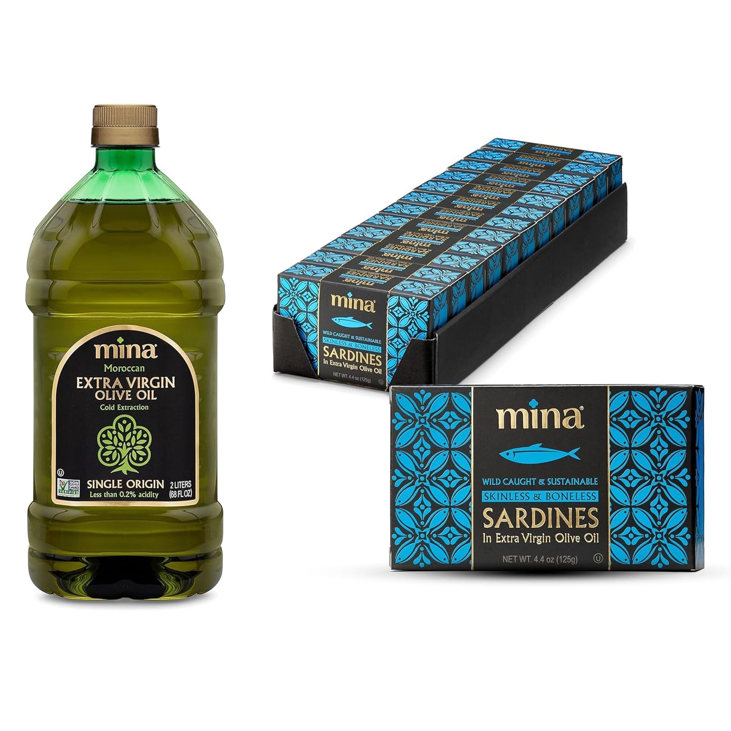 bundle-mina-extra-virgin-olive-oil-68-fl-oz-sardines-in-olive-oil-44-oz-pack-of-12---premium-cooking-oil-protein-packed-sardines-for-healthy-meals-1