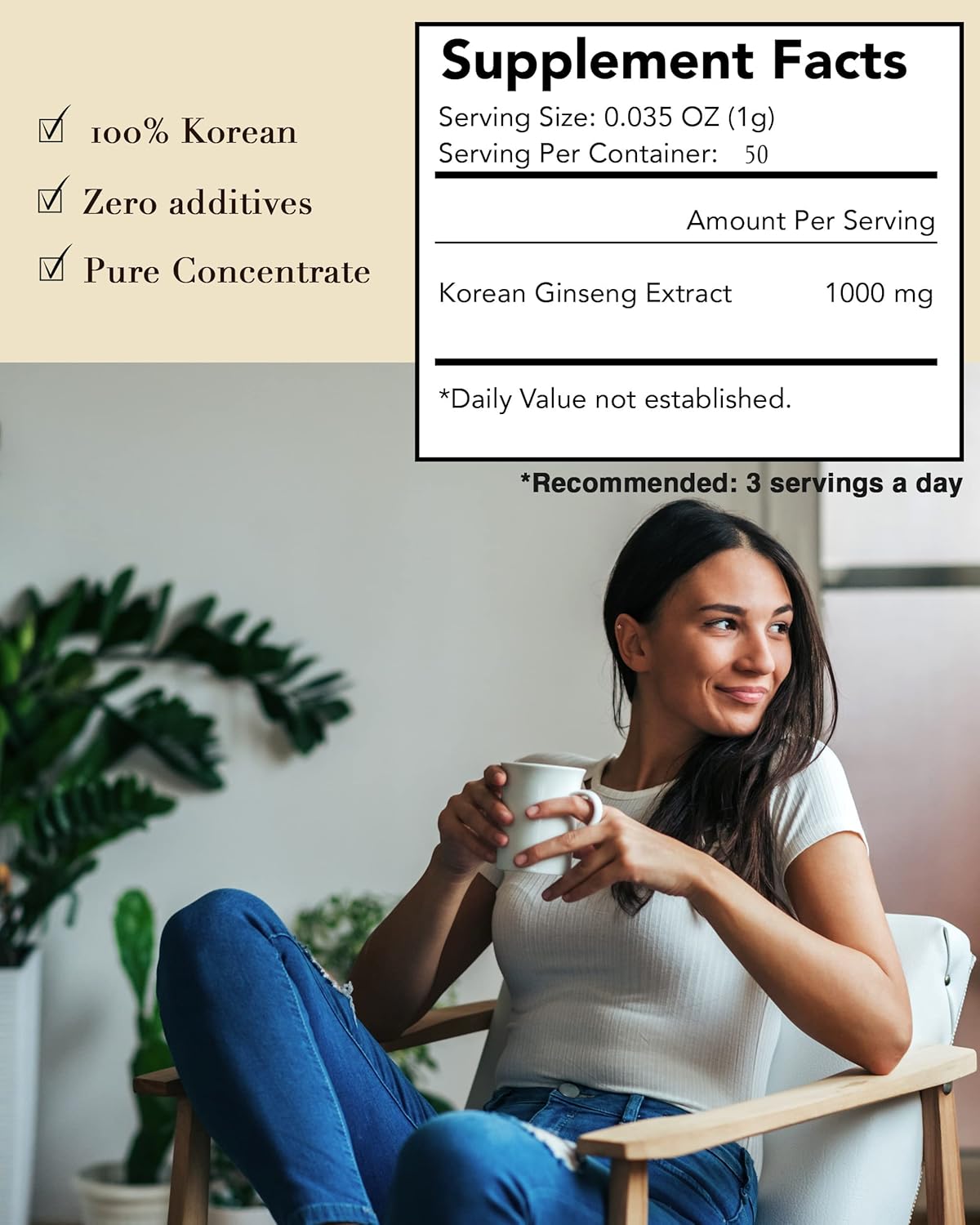 100-pure-korean-red-ginseng-extract-tea---176oz-50g---immunity-booster-with-750mg-ginsenoside-5