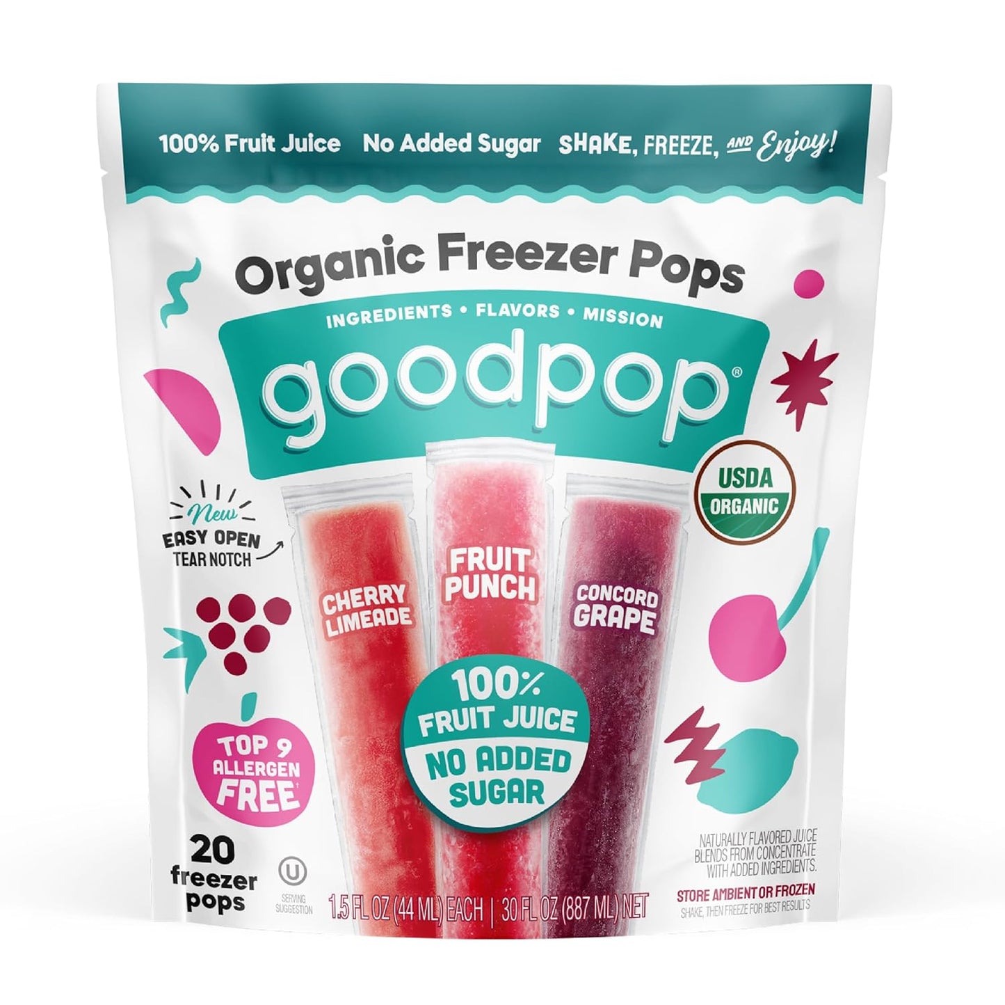 organic-freezer-pops-variety-pack---cherry-limeaide-fruit-punch-grape---100-juice-no-added-sugar---20ct-box-4