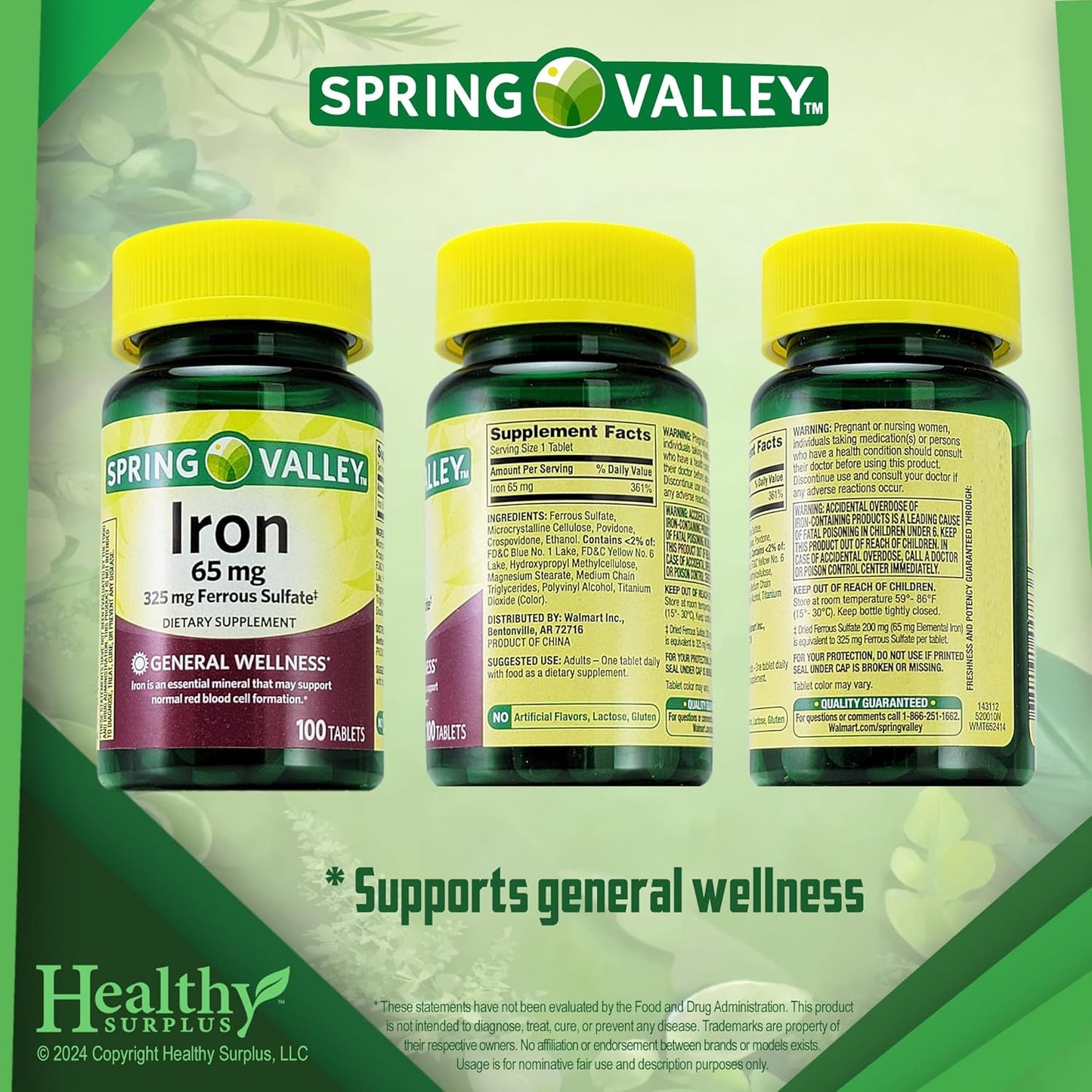 spring-valley-iron-65-mg-with-ferrous-sulfate---100-tablets-for-healthy-iron-levels-2