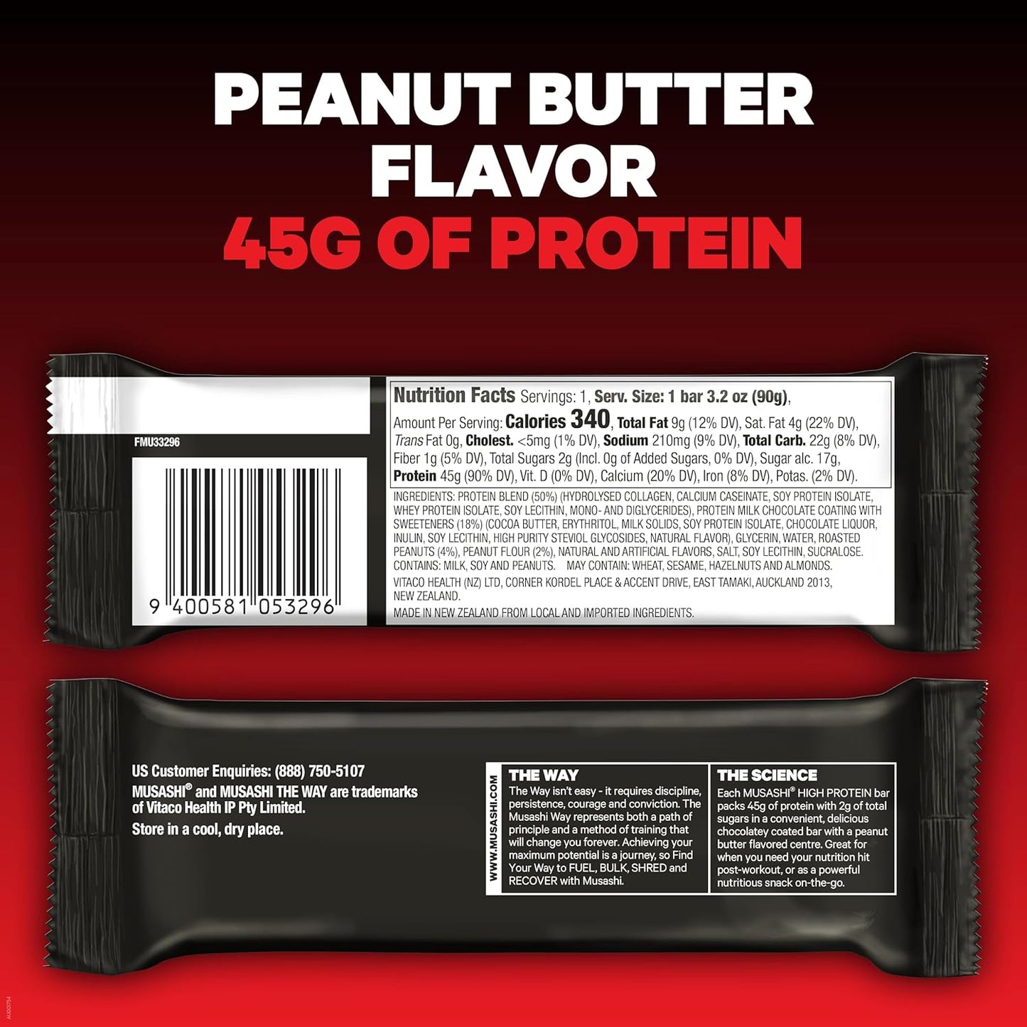 high-protein-peanut-butter-milk-chocolate-coated-bars---45g-protein-2g-sugars---post-workout-snack---12-pack-32oz-bars---musashi-7