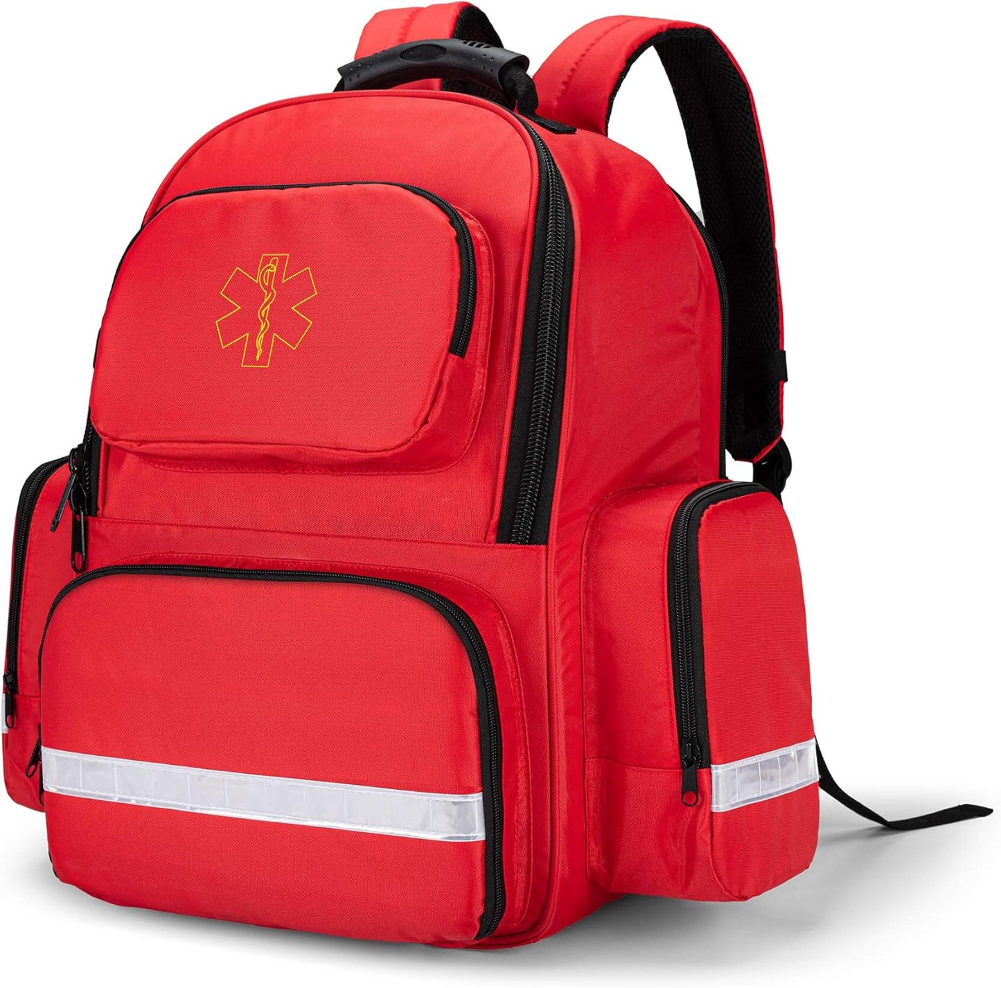trunab-first-responder-bag-trauma-backpack---red-empty-emergency-kit-storage-pack-for-emt-ems-police-firefighters-safety-officers---patented-design-1