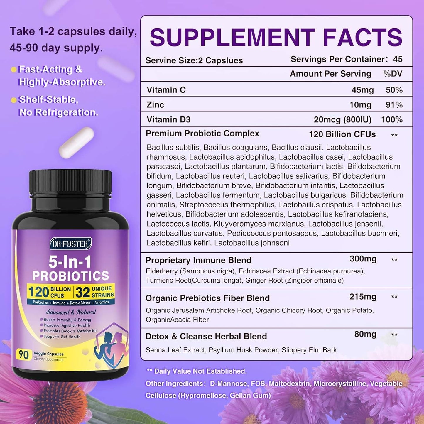 drfoster-probiotic-digestive-health-supplement-with-120-billion-cfus-prebiotics-d3-zinc-immune-support-herbs---detox-cleanse-for-women-men-45-day---3-month-supply-6