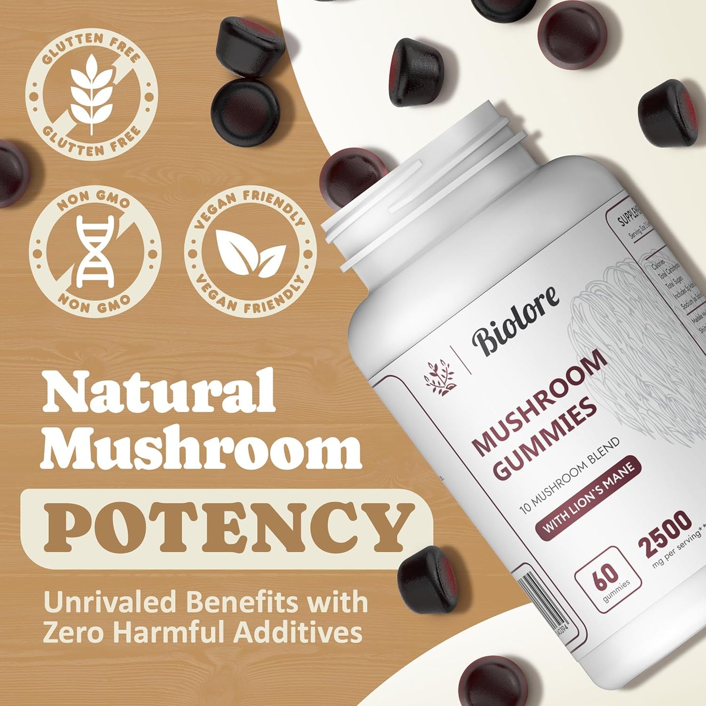mushroom-complex-gummies---10-powerful-varieties-with-chaga-lions-mane-reishi-cordyceps-for-brain-boost-immune-support---superfood-supplement-1-pack-5