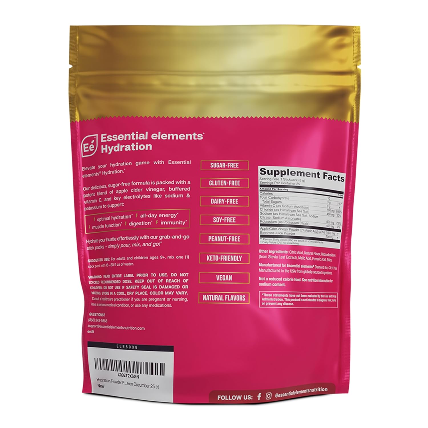 hydration-powder-packets-watermelon-cucumber-flavor---sugar-free-electrolytes-with-acv-vitamin-c---25-stick-packs-electrolytes-powder-for-hydration-drink-6